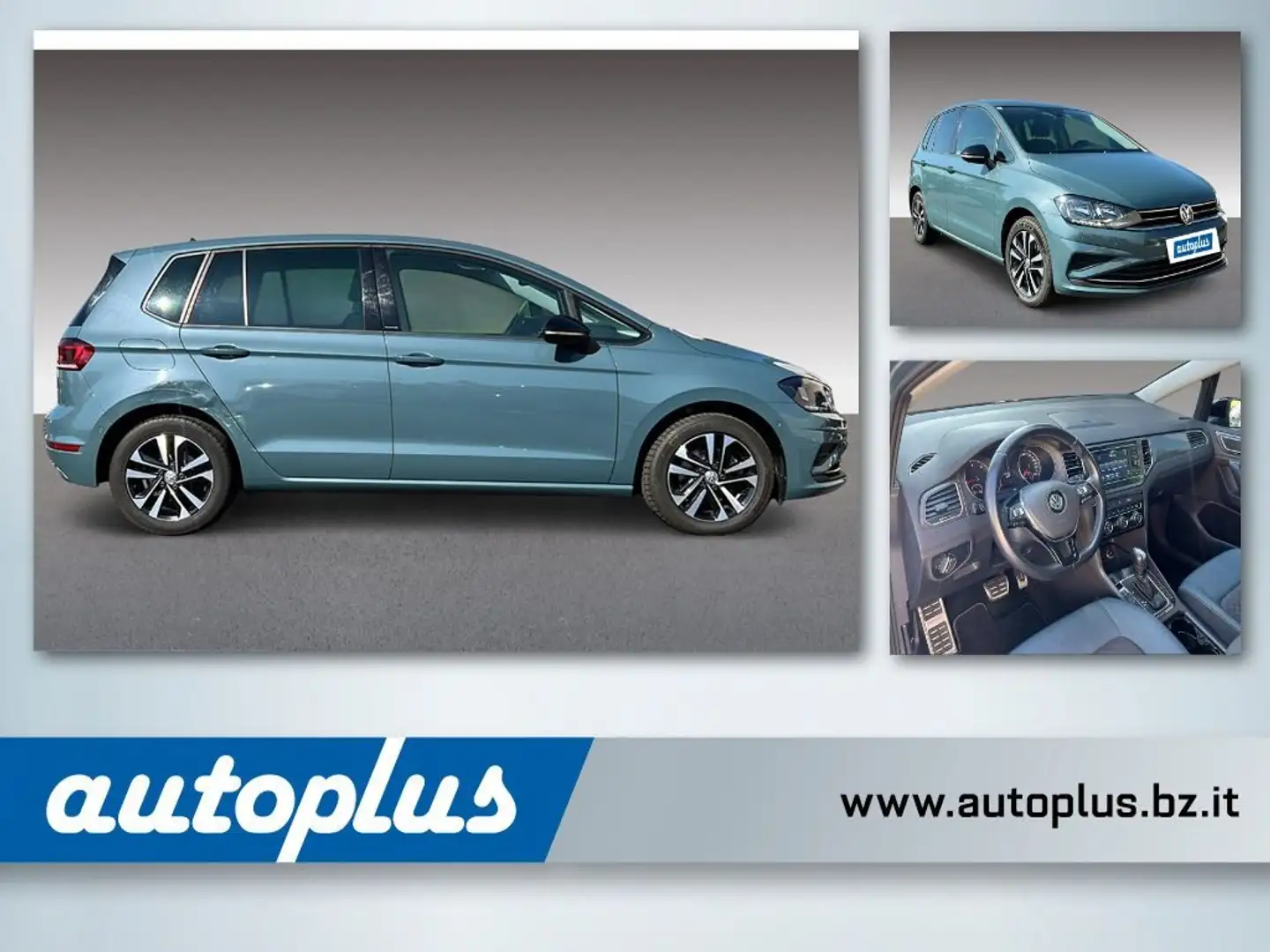 Volkswagen Golf Sportsvan 2,0 TDi SCR DSG IQ Drive Verde - 1