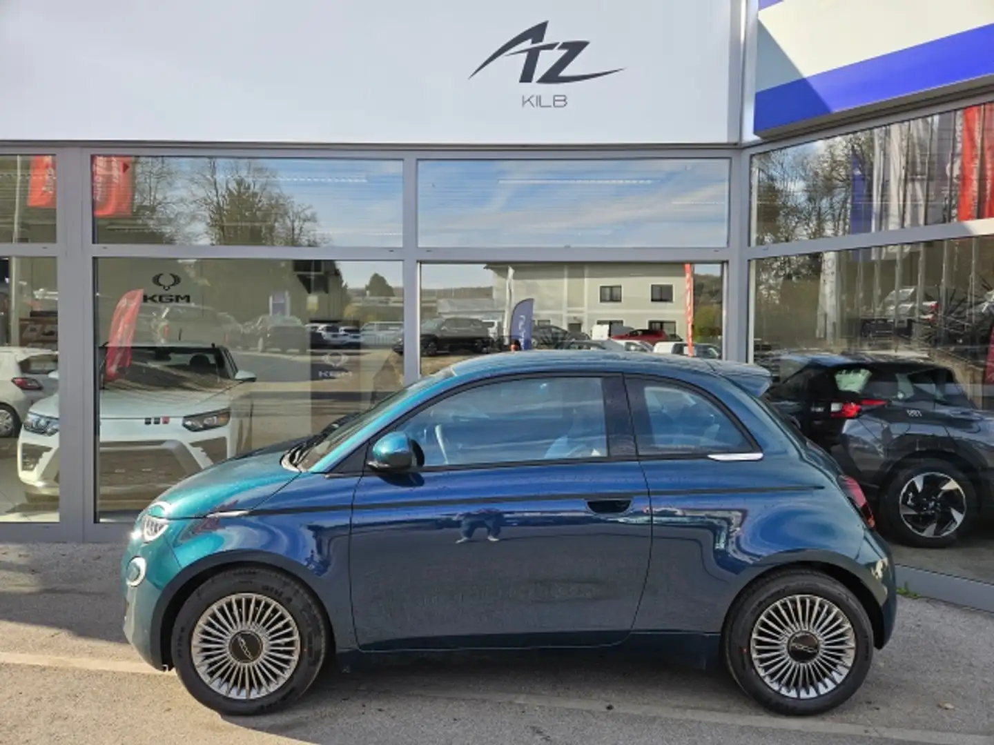 Fiat 500 Hatchback Torino Blau - 1