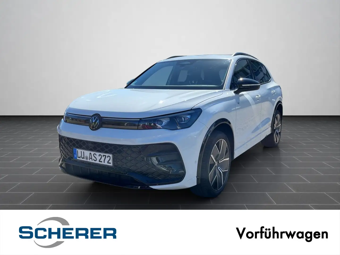 Volkswagen Tiguan R-Line 2.0 TDI 4M AHK|HUD|IQ.Drive+Light| Weiß - 1