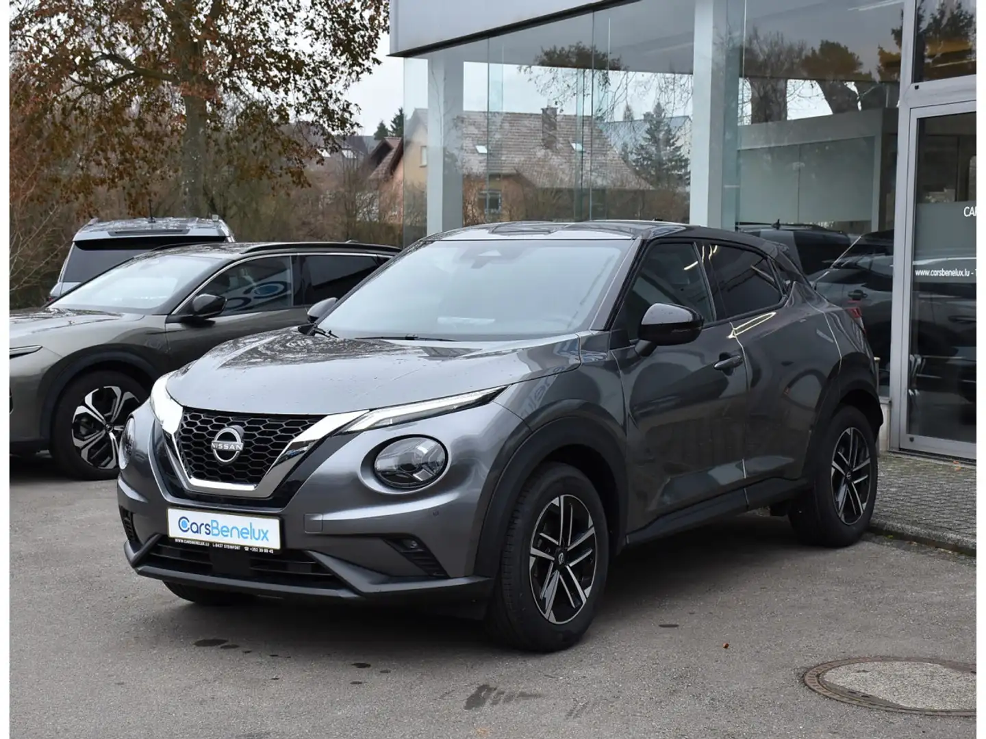 Nissan Juke 1.0 DIG-T N-Connecta DCT LANE GPS CAM NEUF Gris - 2