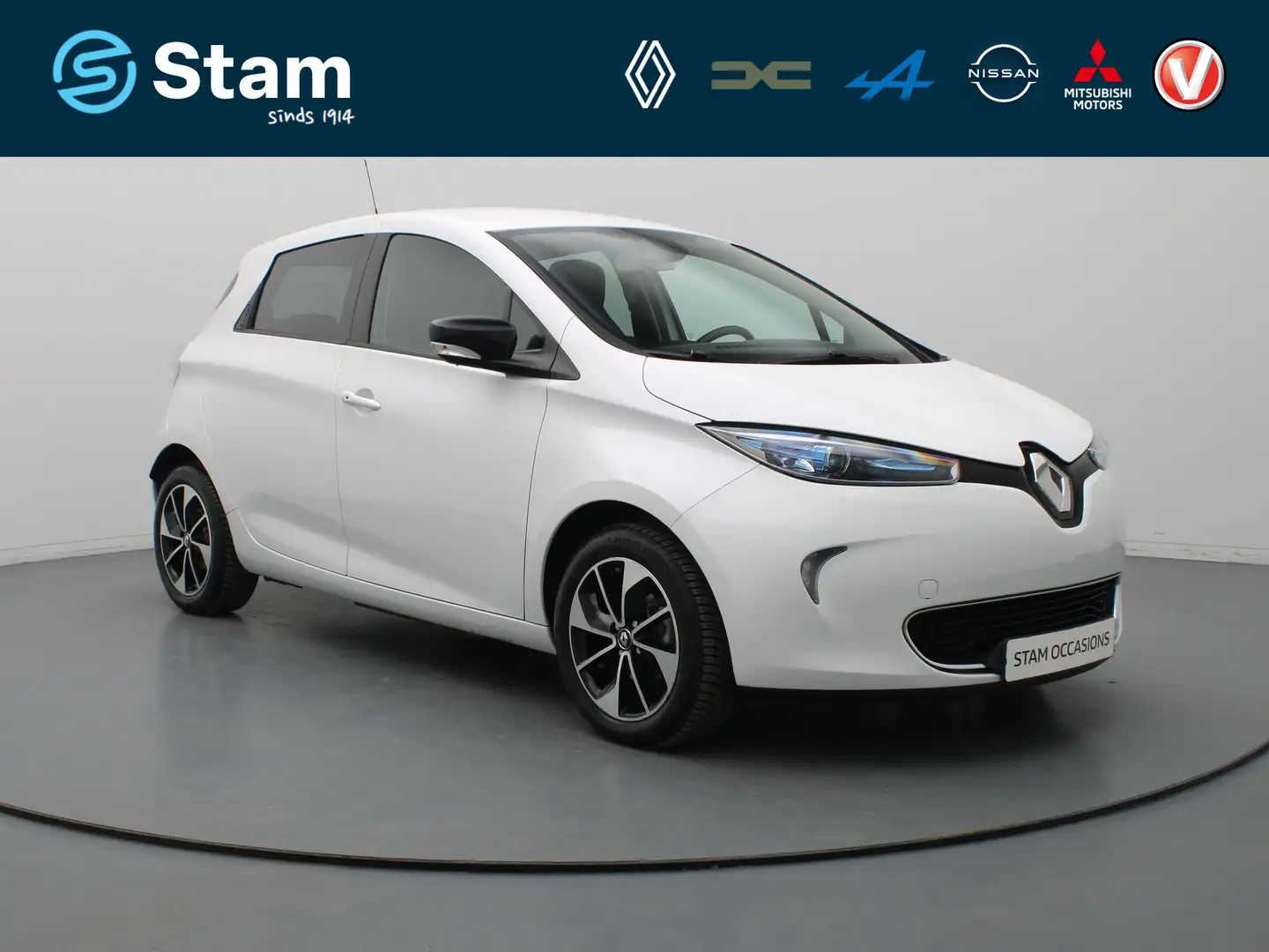 Renault ZOE 135pk Q90 Intens Quickcharge 41 kWh Automaat Camer Wit - 1