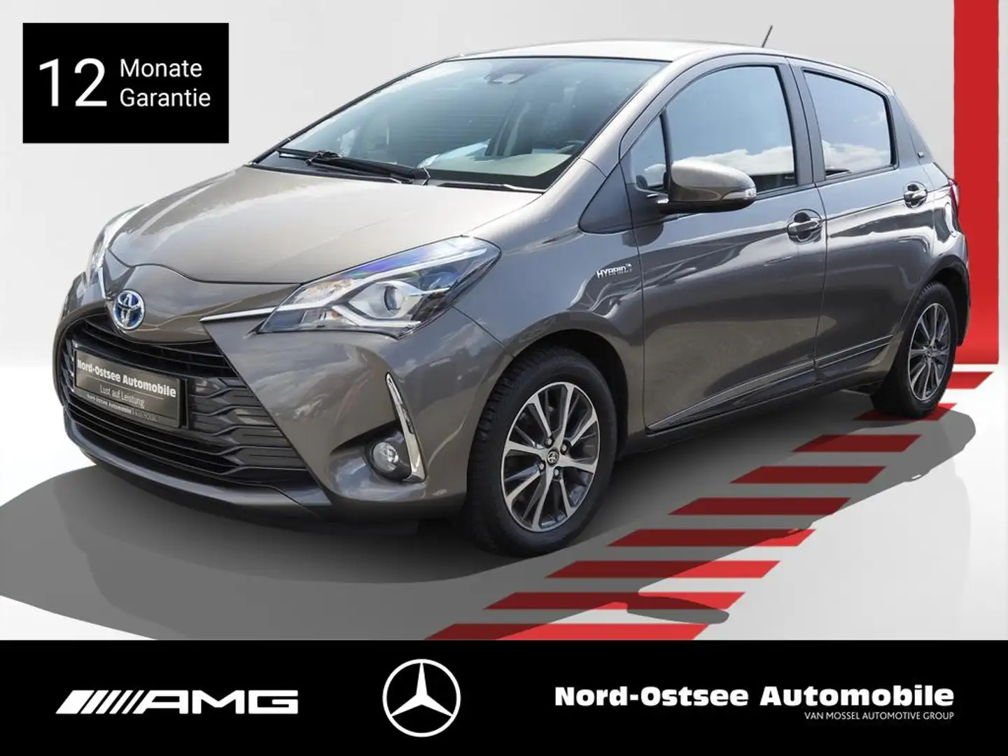 Toyota Yaris 1.5 Dual-VVT-i (Hybrid) Y20 Club KAMERA Grijs - 1