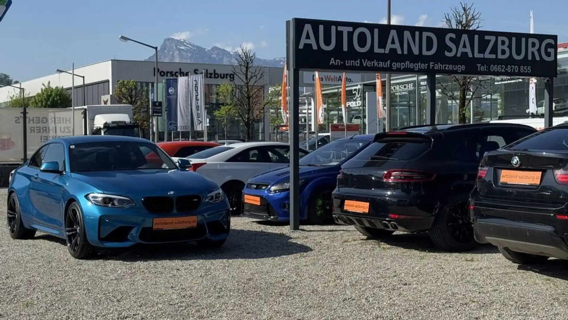 BMW M2 Coupe M2 *org. 74000 KM* Sportfahrwerk Blau - 2