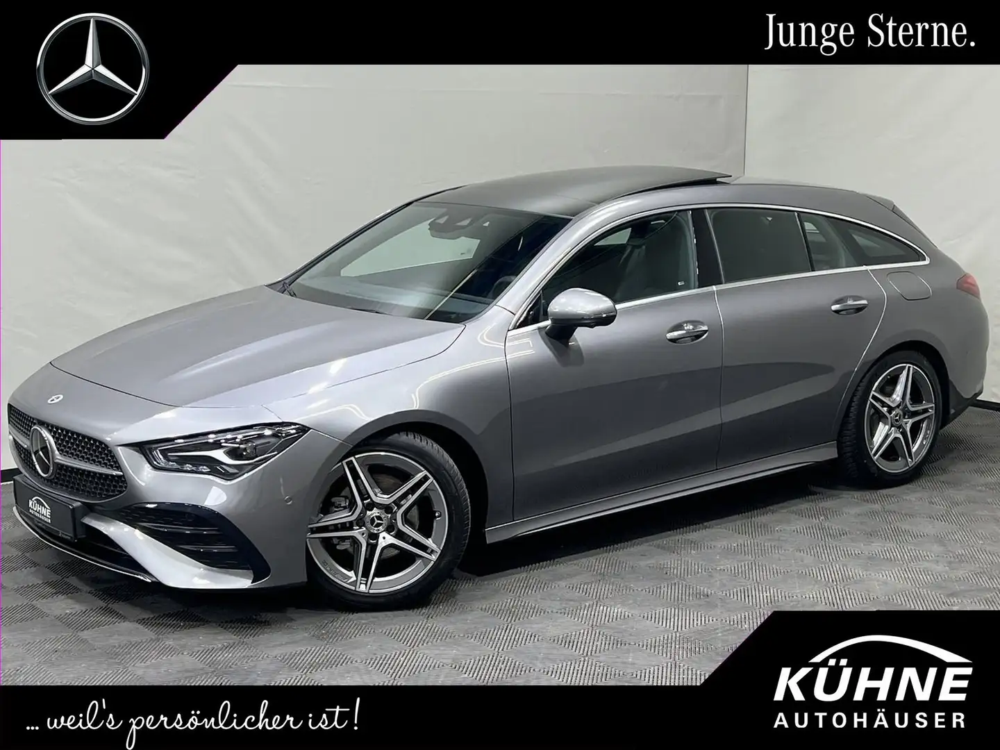 Mercedes-Benz CLA 180 AMG Premium Panorama+Fahrassistenz !! Grau - 1