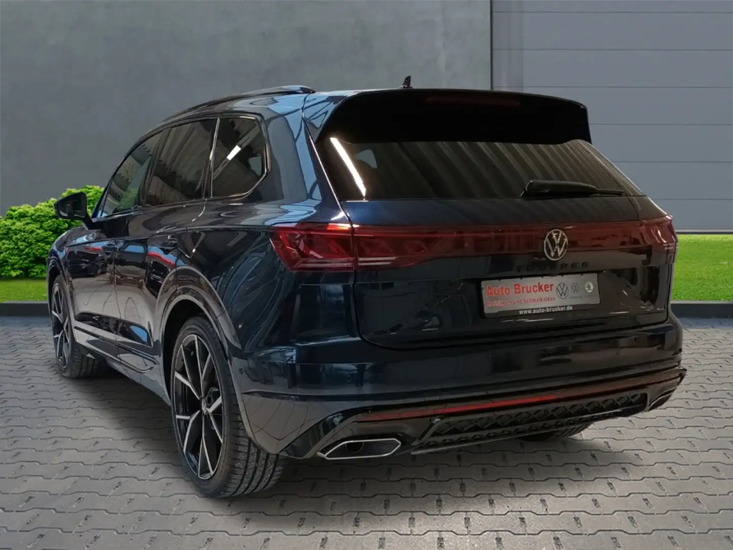 Volkswagen Touareg 3.0 TDI 4Motion V6 R-Line+Anhängerkupplung+Standhe Синій - 2