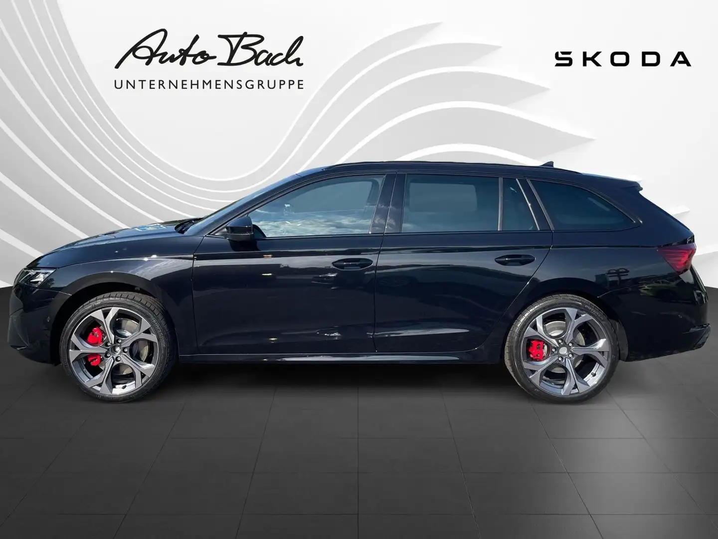Skoda Octavia Combi RS 2,0 TSI 195 kW 7-Gang-DSG Schwarz - 2