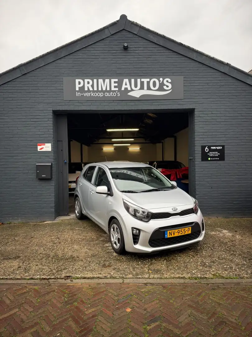 Kia Picanto 1.0 CVVT ComfortLine | Dealer onderhouden Gris - 2