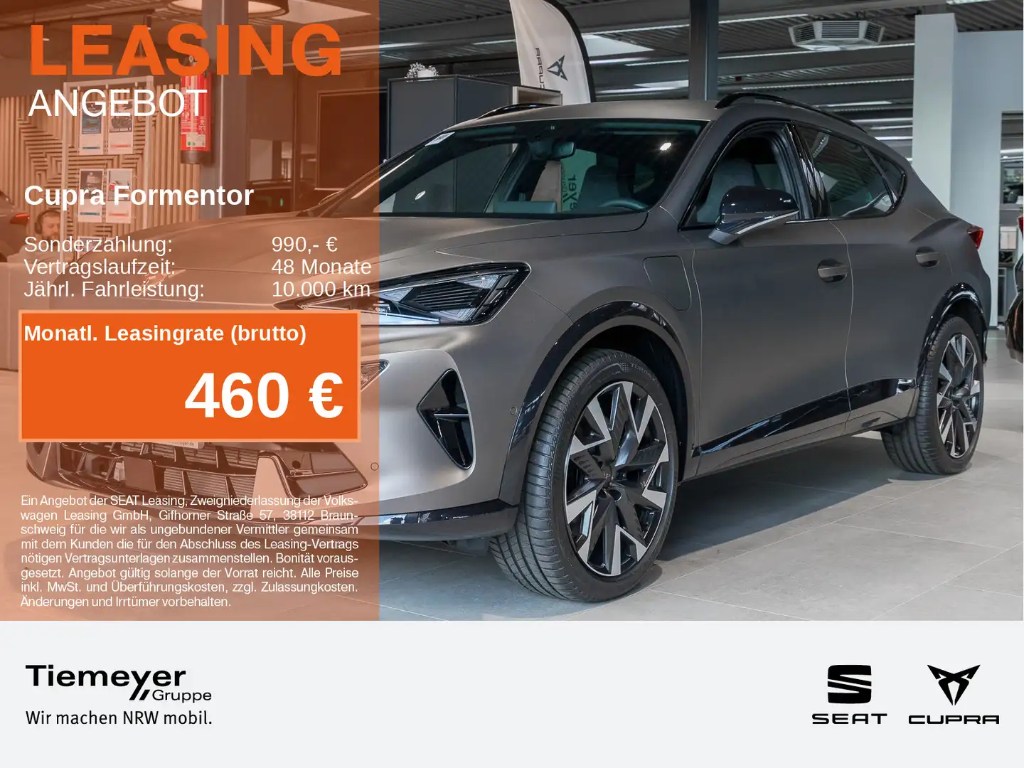 CUPRA Formentor 1.5 e-HYBRID DSG VZ AREA VIEW NAVI SIT Brun - 1