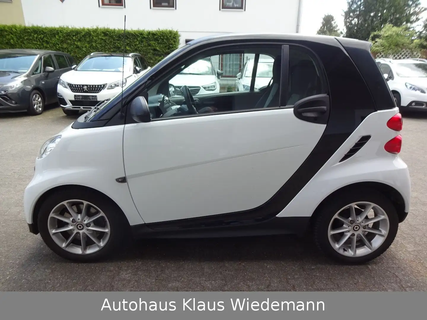 smart forTwo Coupé 1.0 mhd Pure Aut. -  orig. 87 TKM Blanc - 2
