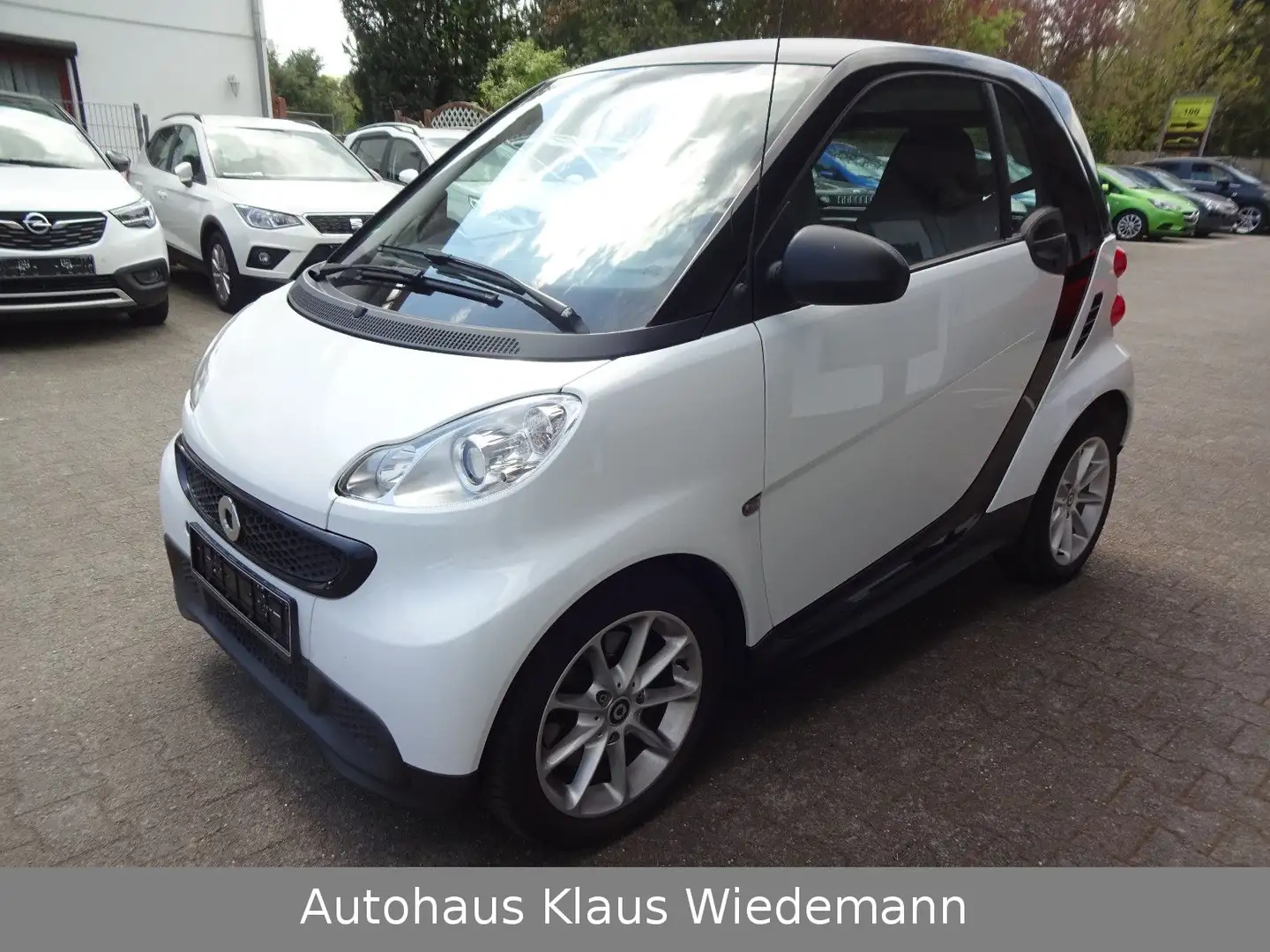 smart forTwo Coupé 1.0 mhd Pure Aut. -  orig. 87 TKM Blanc - 1