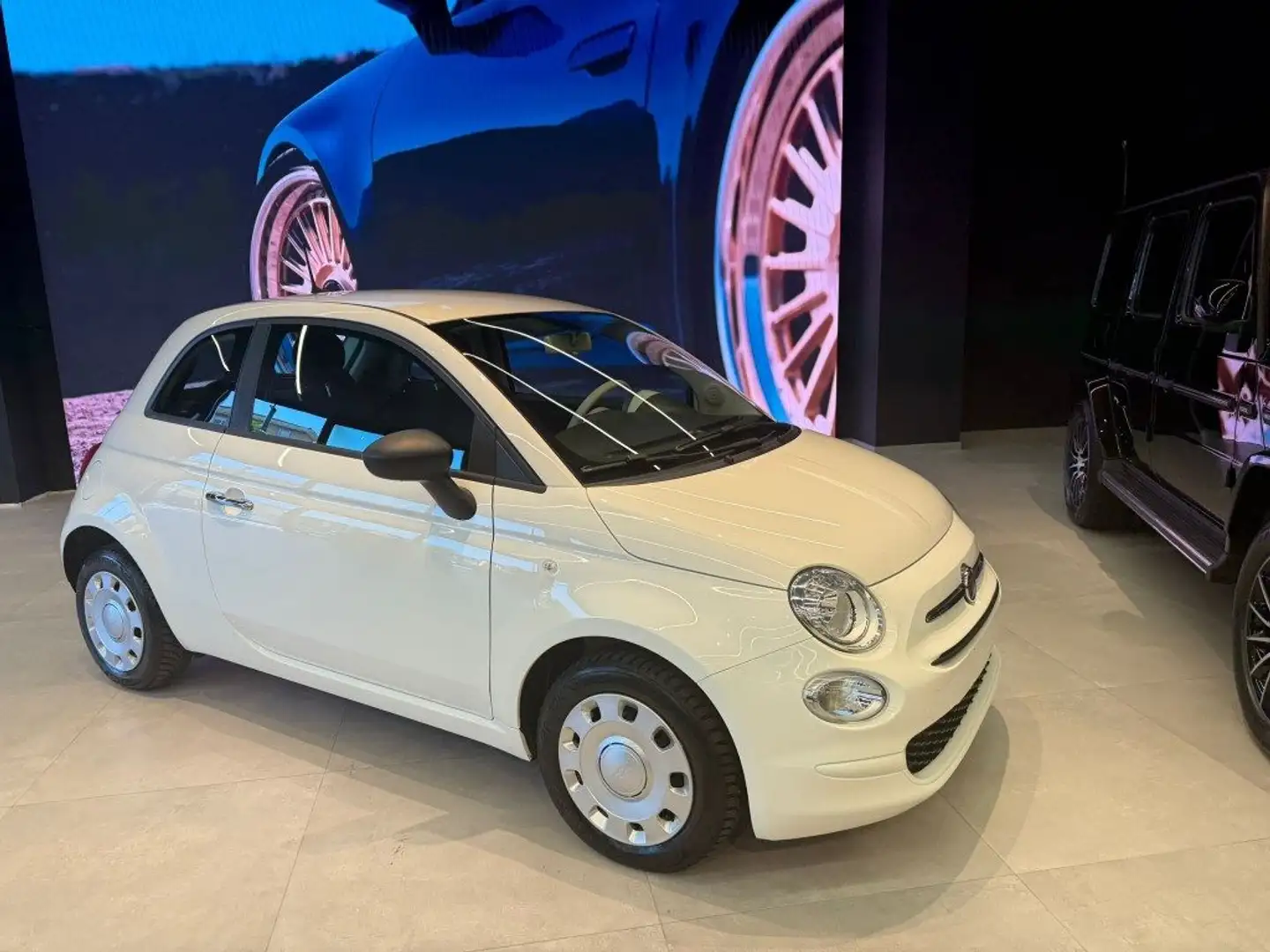 Fiat 500 1.0 Hybrid Cult Biały - 1