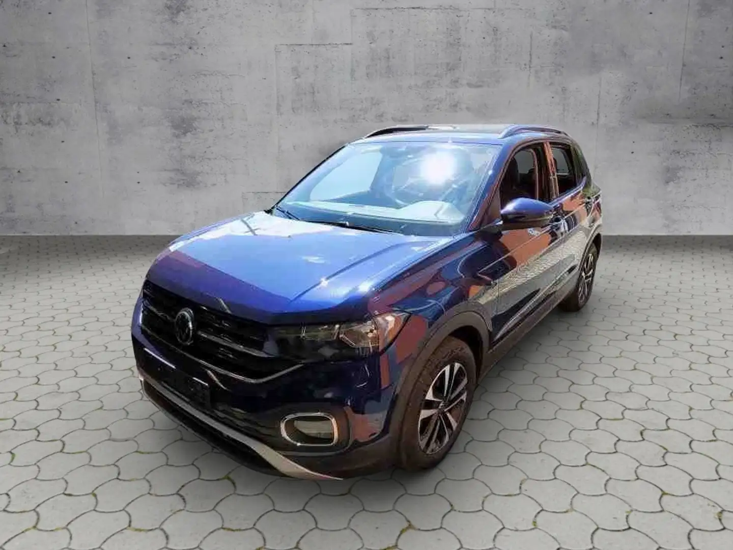 Volkswagen T-Cross United 1.0 TSI DSG NAV/ACC/SHZ KLIMA NAVI ALU Bleu - 2