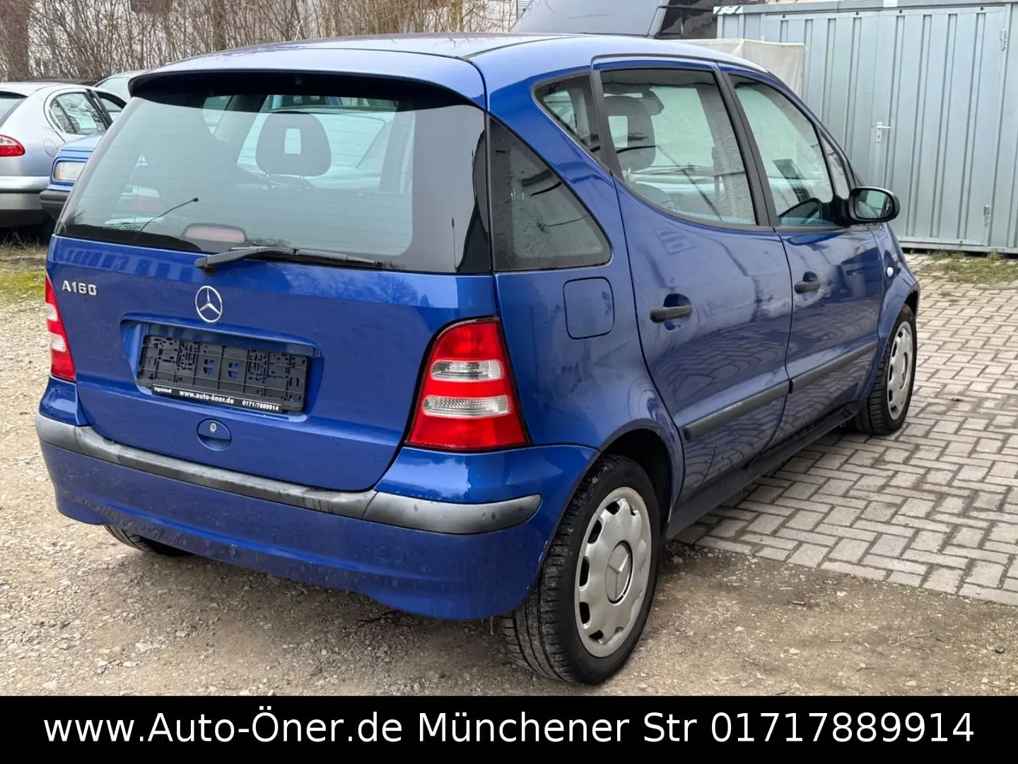 Mercedes-Benz A 160 AVANTGARDE AUTOMATIK Blau - 2
