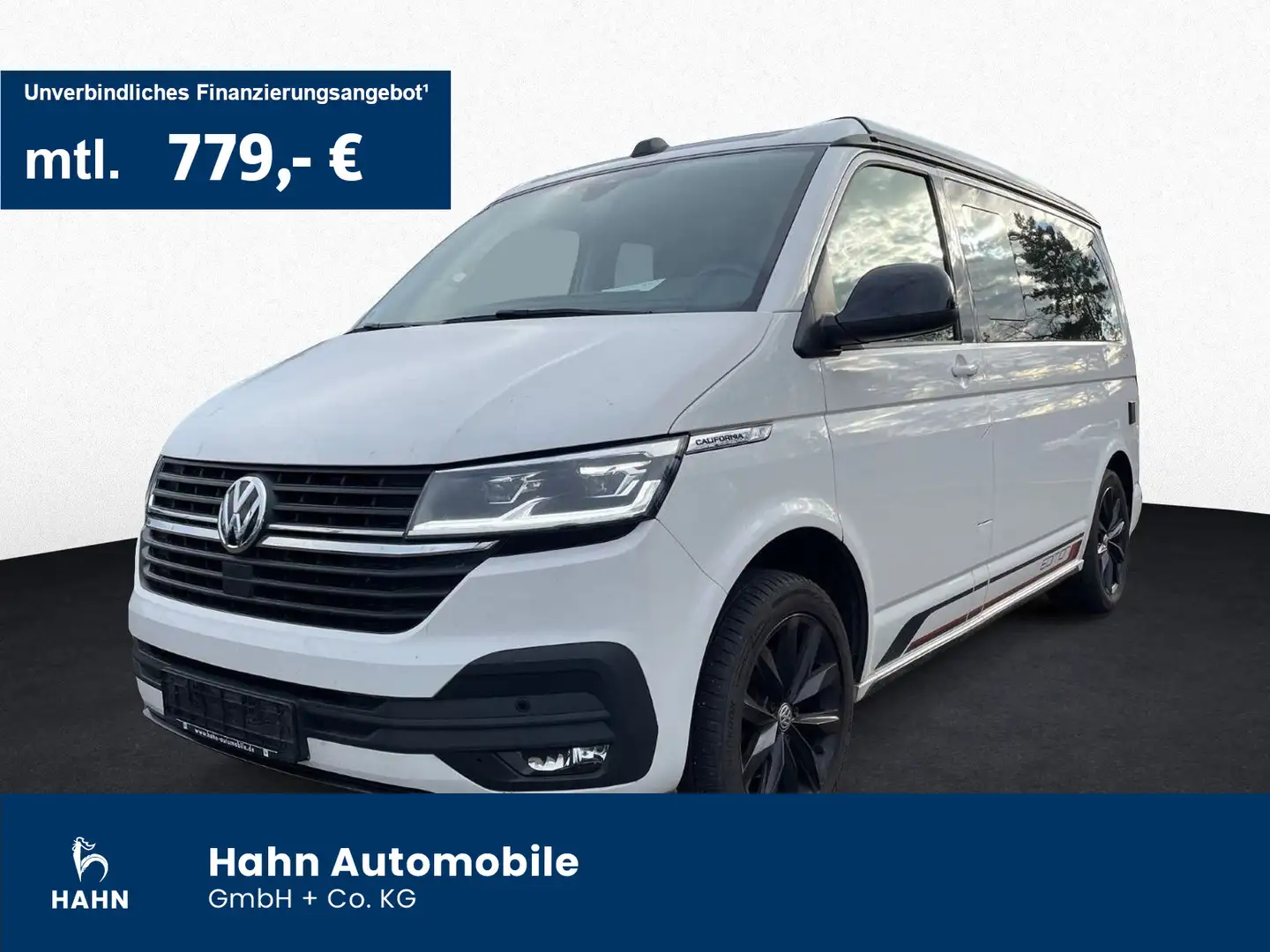Volkswagen T6.1 California Beach Tour Edition 2.0TDI DSG LE Weiß - 1