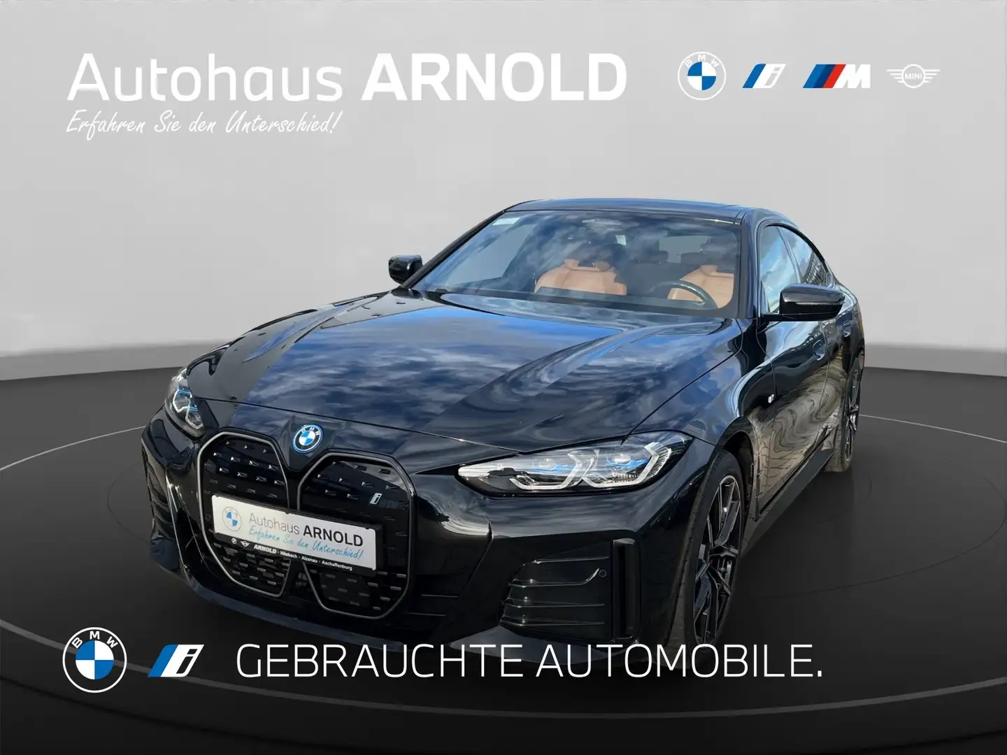 BMW i4 eDrive35 Gran Coupé M Sport *Batteriegarantie* Har Schwarz - 1