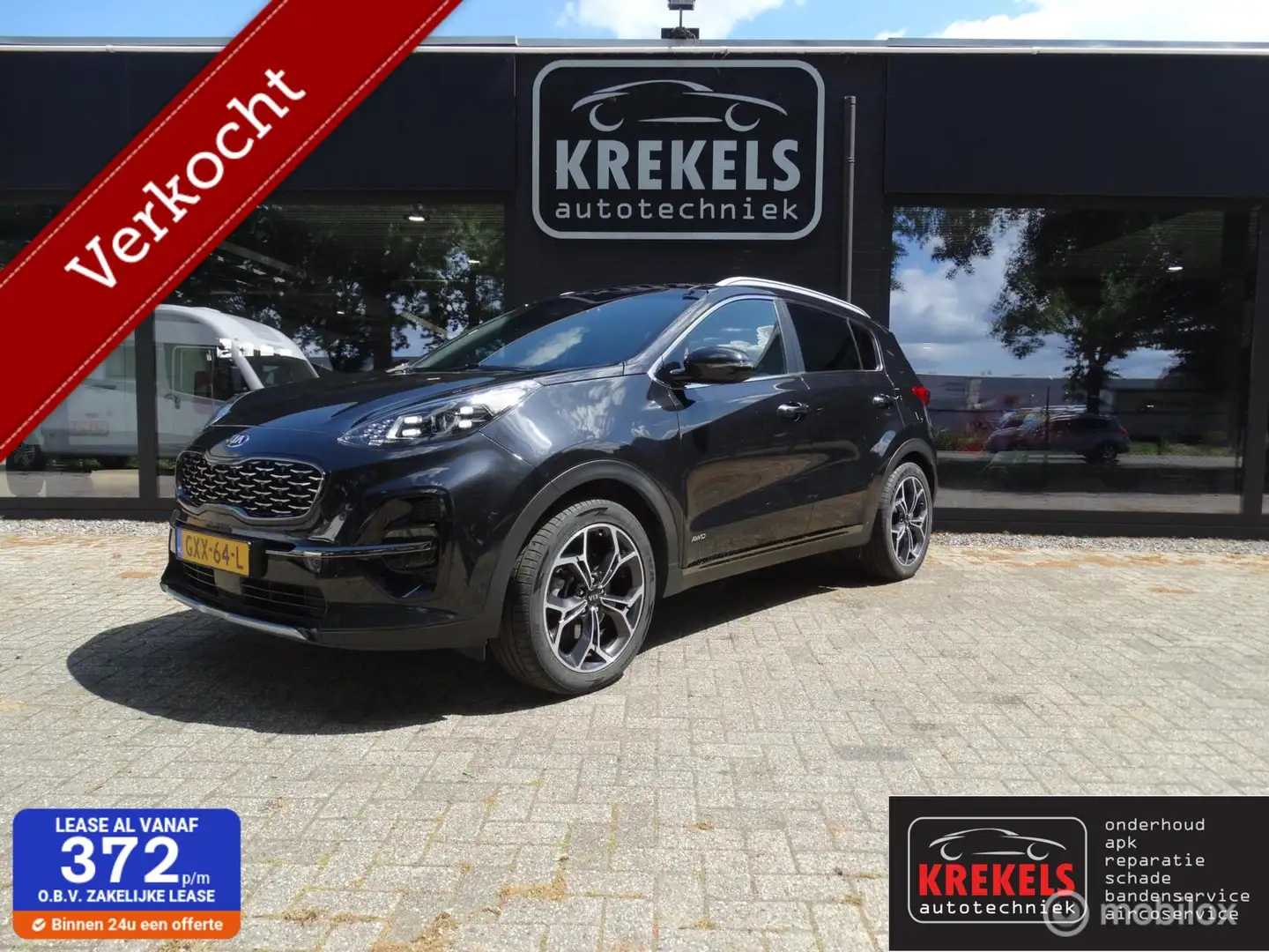 Kia Sportage 1.6 T-GDI 4WD GT-Line PlusLine | Panoramadak Negro - 1