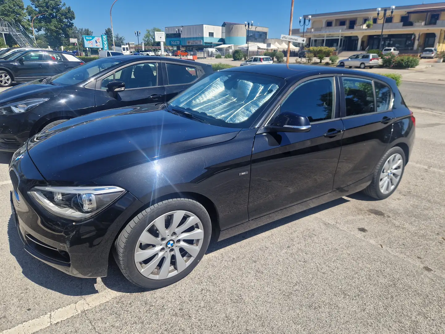 BMW 120 120d 5p Unique Nero - 1