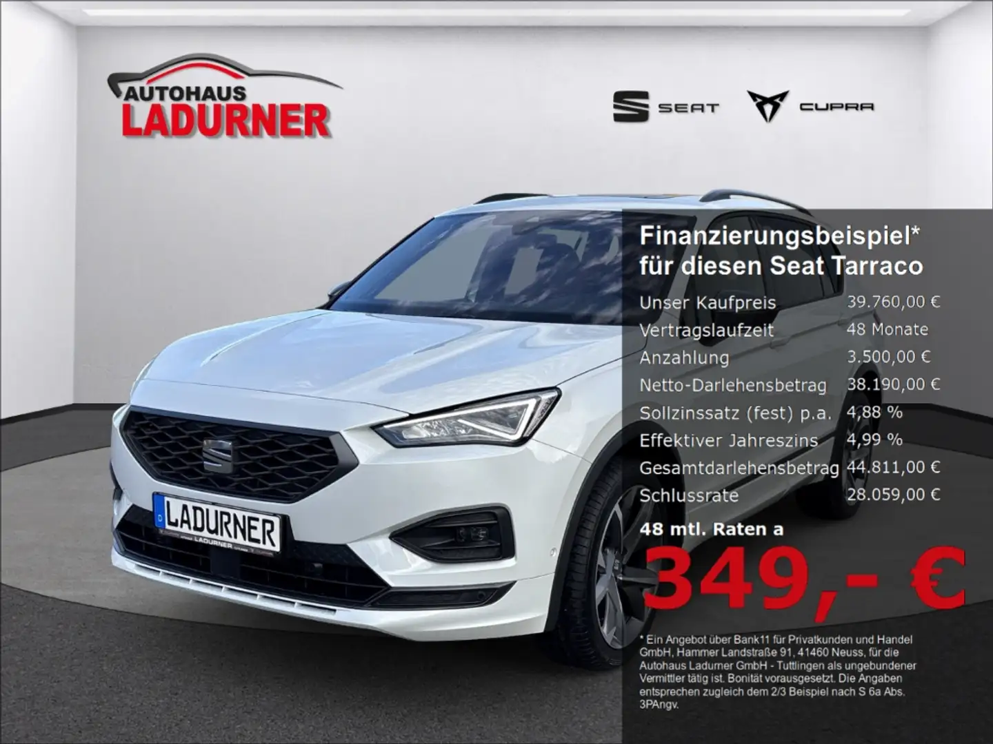 SEAT Tarraco FR 1.5 TSI *NAVI+DCC+PANO+STDHZG+7-Sitze* Wit - 1