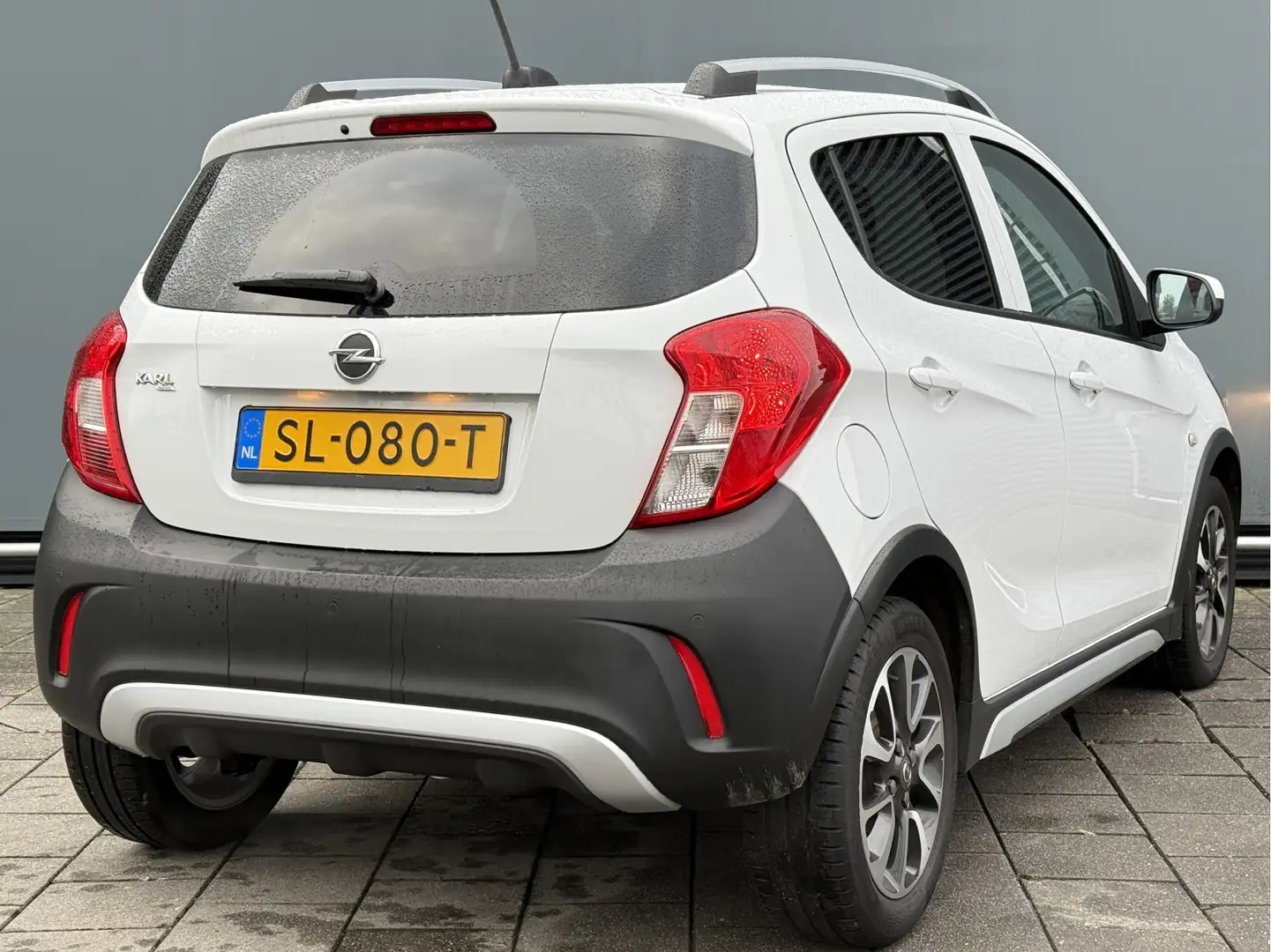 Opel Karl BWJ 2018 | 1.0 75PK Rocks Online Ed | LEER | STOEL Wit - 2