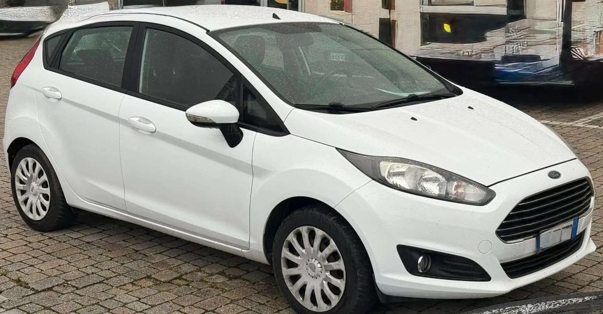 Ford Fiesta Fiesta 1.5 TDCi 75CV 5 porte Black & White Edition Blanc - 1