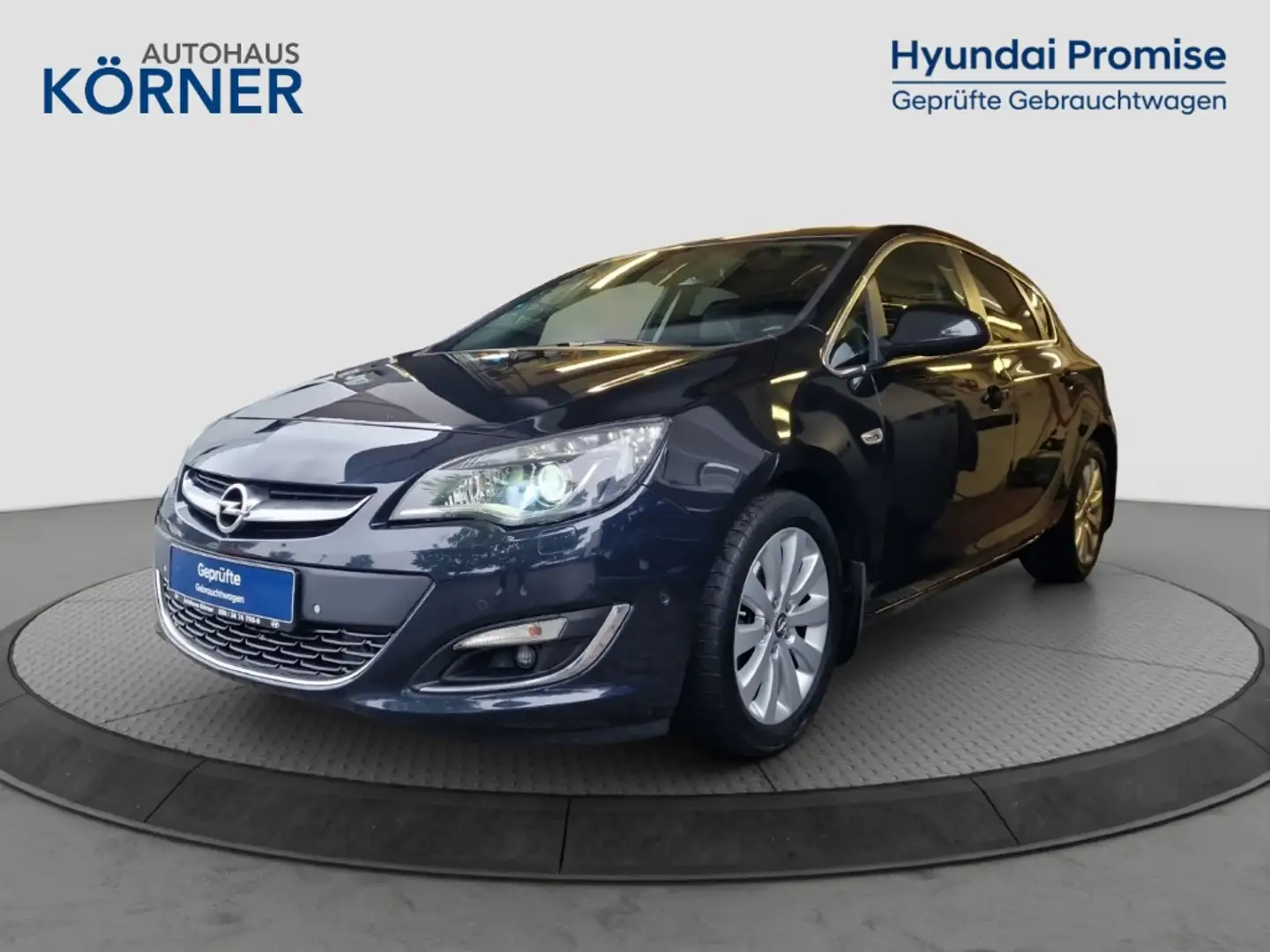Opel Astra EXCLUSIV 1.6 Turbo *LEDER*SITZHZG*BI-XENON* Schwarz - 2
