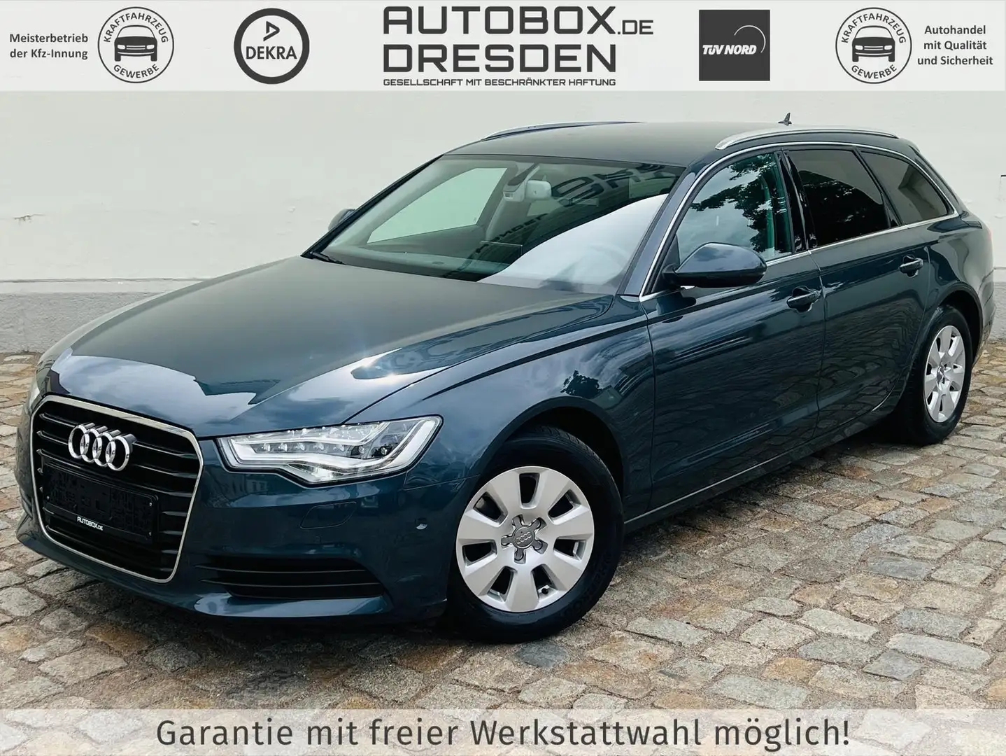 Audi A6 Avant 2.0 TDI +LED+NAVI+KESSY+PARK-ASSIST+ Blau - 1