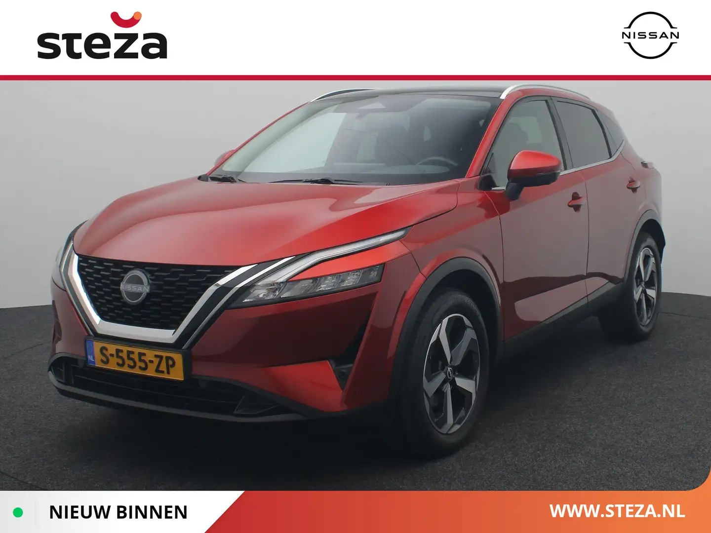 Nissan Qashqai 1.3 MHEV Xtronic N-Connecta Rot - 1
