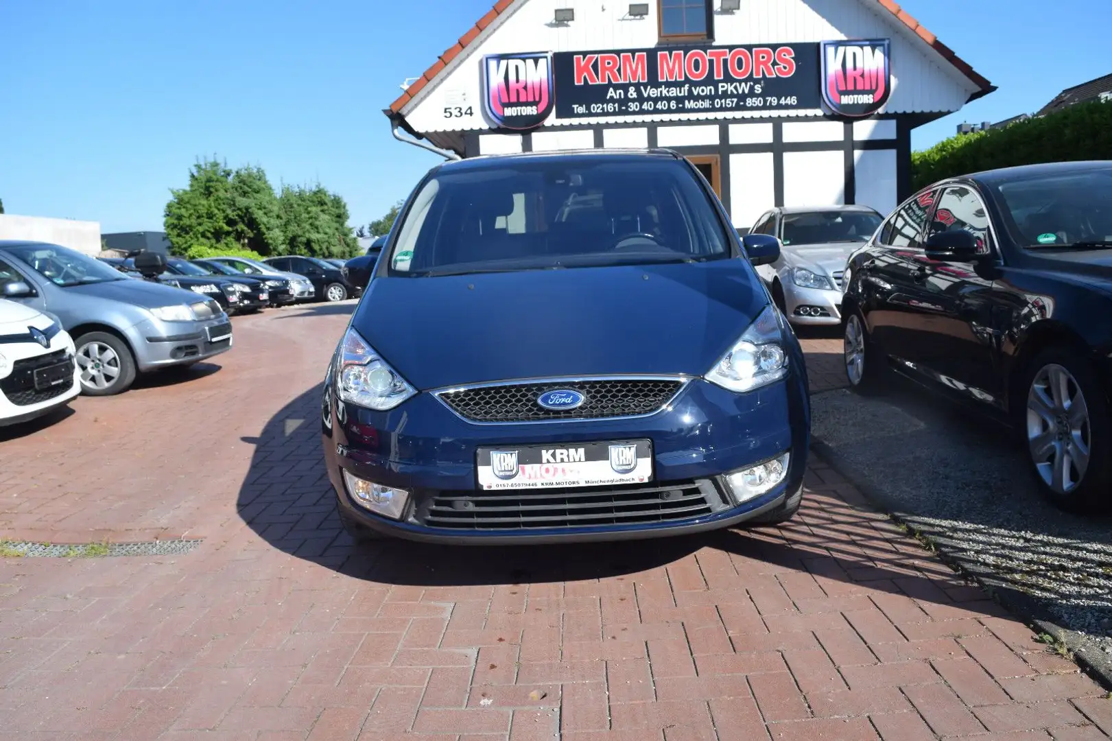 Ford Galaxy 2,3 6-tronic AUTOMATIK,PANORAMADACH,7SITZ Bleu - 1