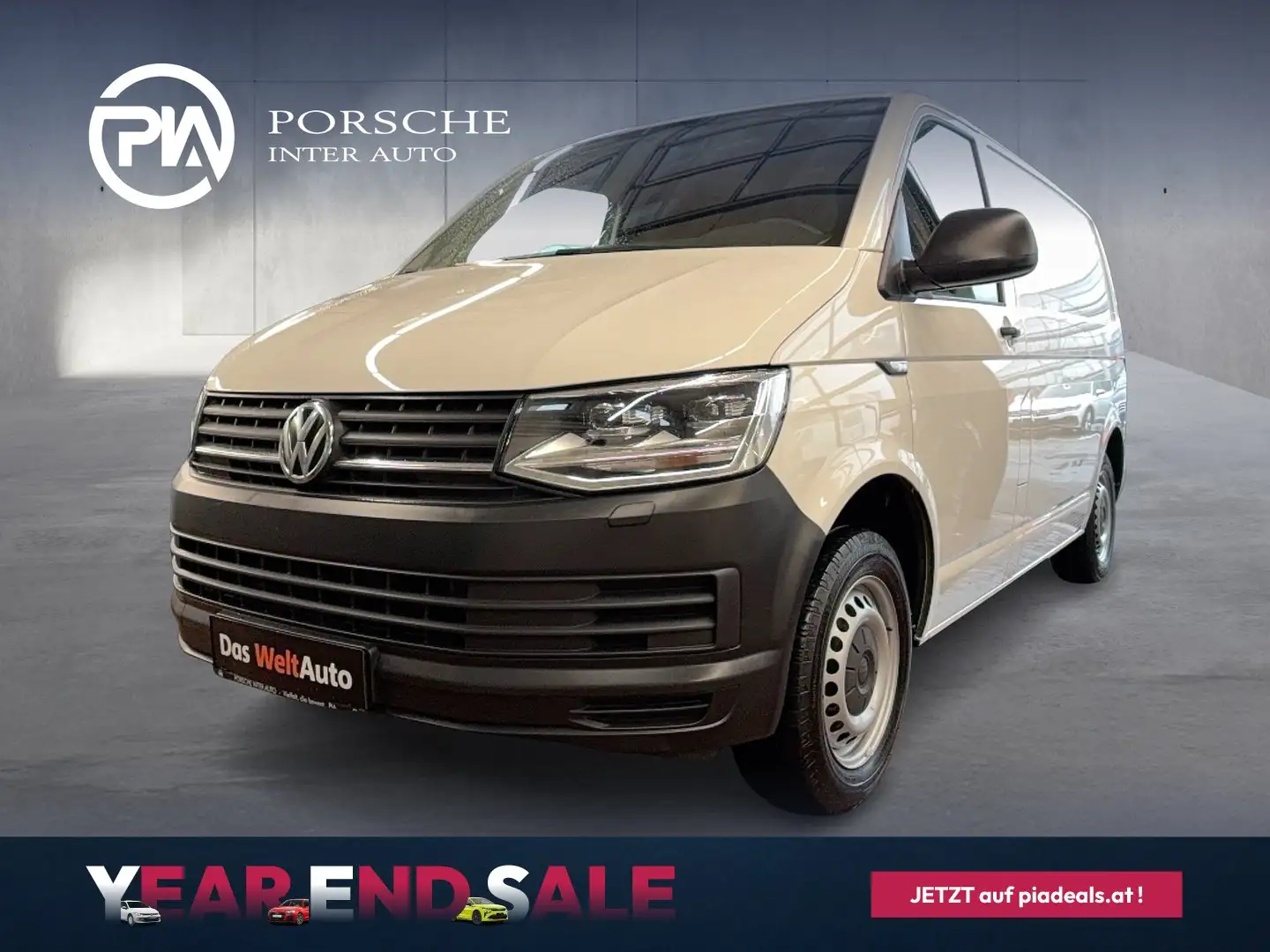 Volkswagen T6 Transporter VW T6 Kastenwagen TDI Weiß - 1