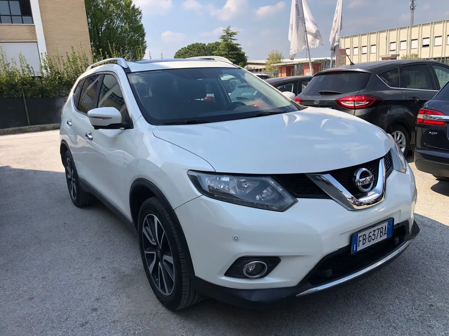 Nissan X-Trail 1.6 dci acenta 2wd 7 p.ti xtronic Blanc - 1