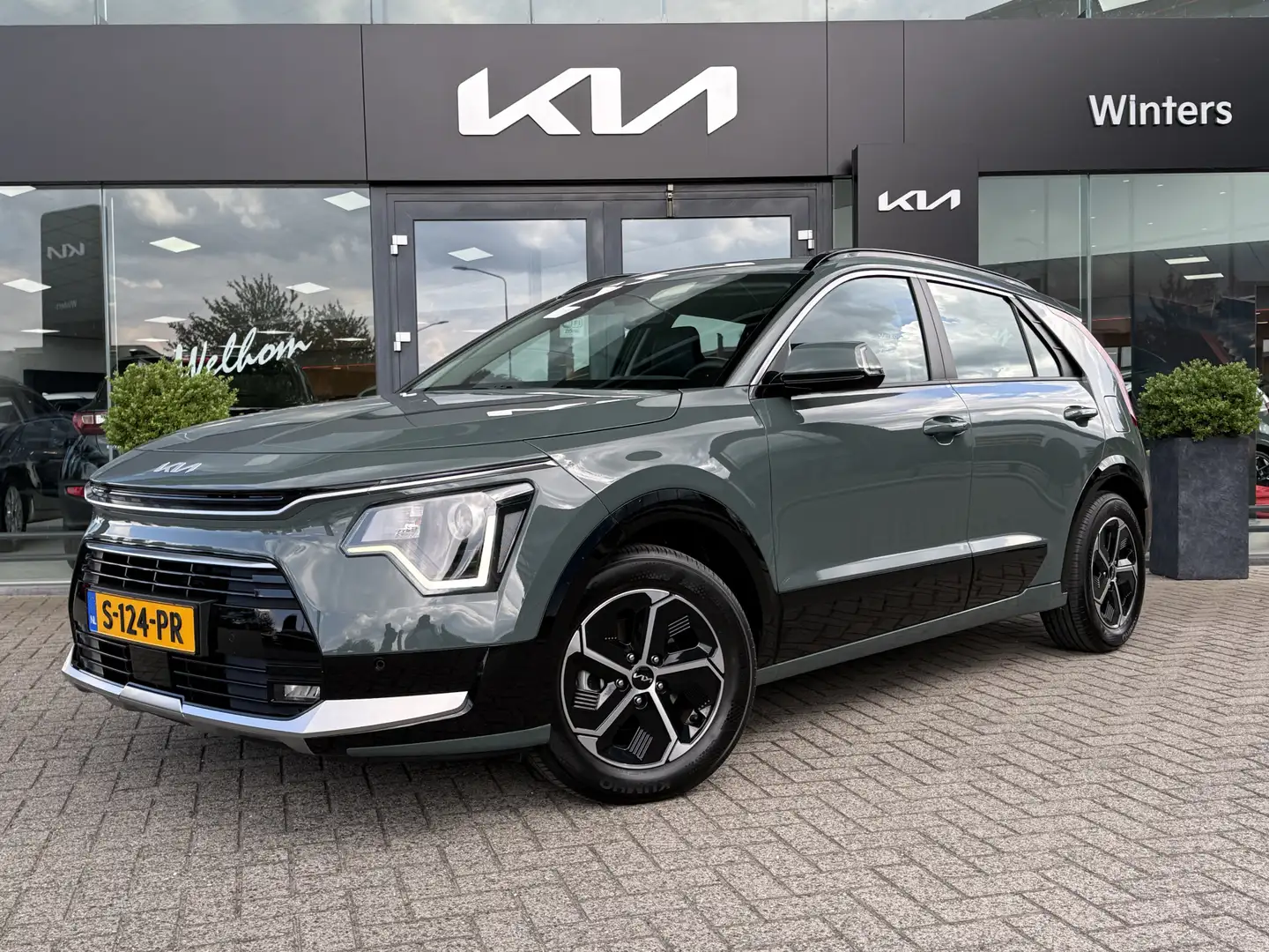 Kia Niro 1.6 GDi HEV Dynamicline | Trekhaak | Navigatie | A Groen - 1