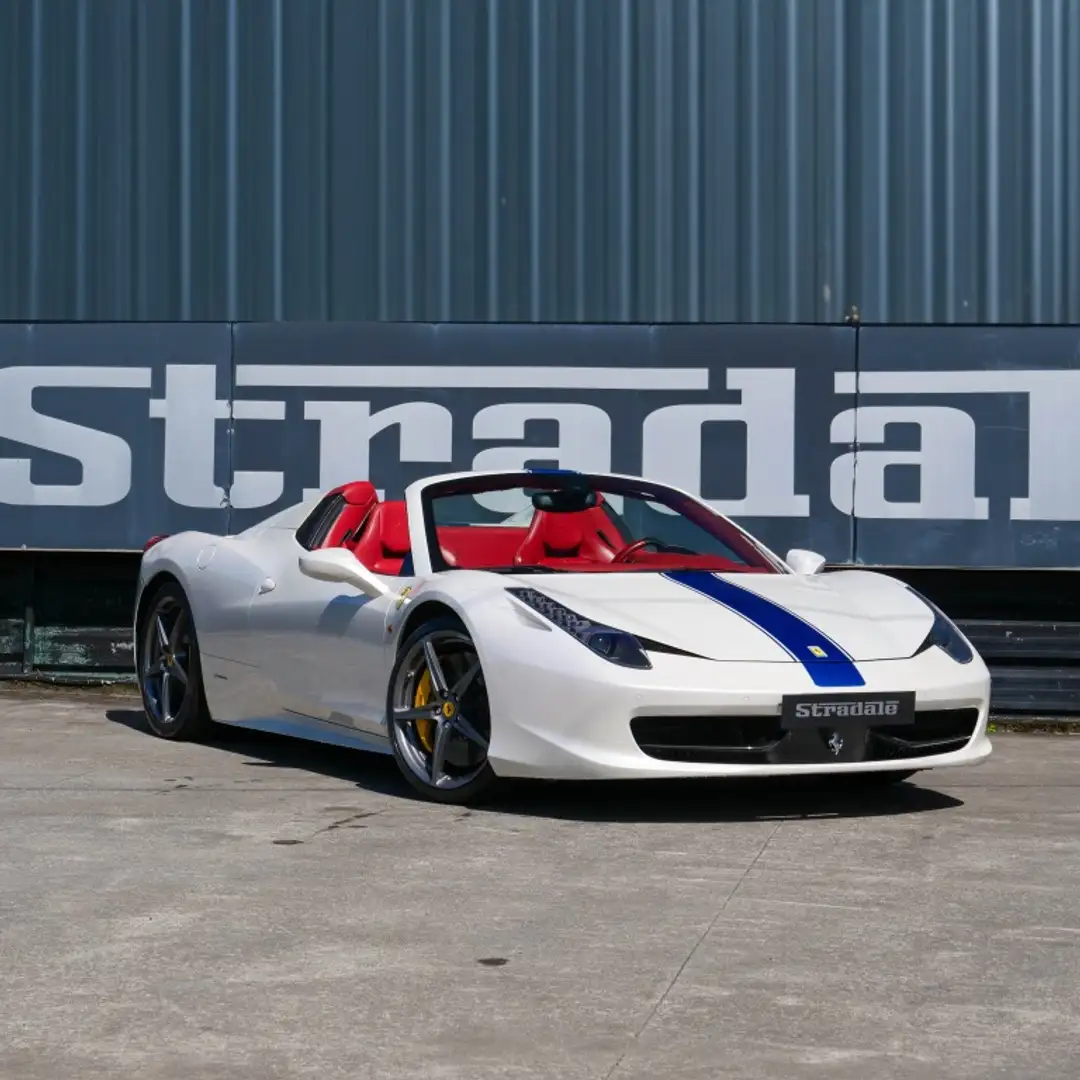 Ferrari 458 Spider Blanco - 1
