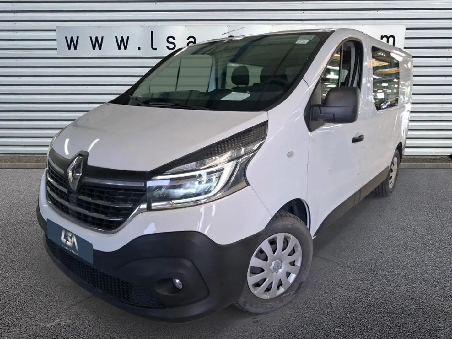Renault Trafic L1H1 1000 Kg 1.6 dCi 95 Cabine approfondie Grand C Blanc - 1