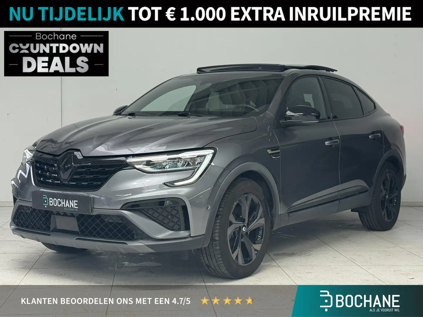 Renault Arkana 1.6 E-Tech hybrid 145 E-Tech engineered | Stoel + Grijs - 1