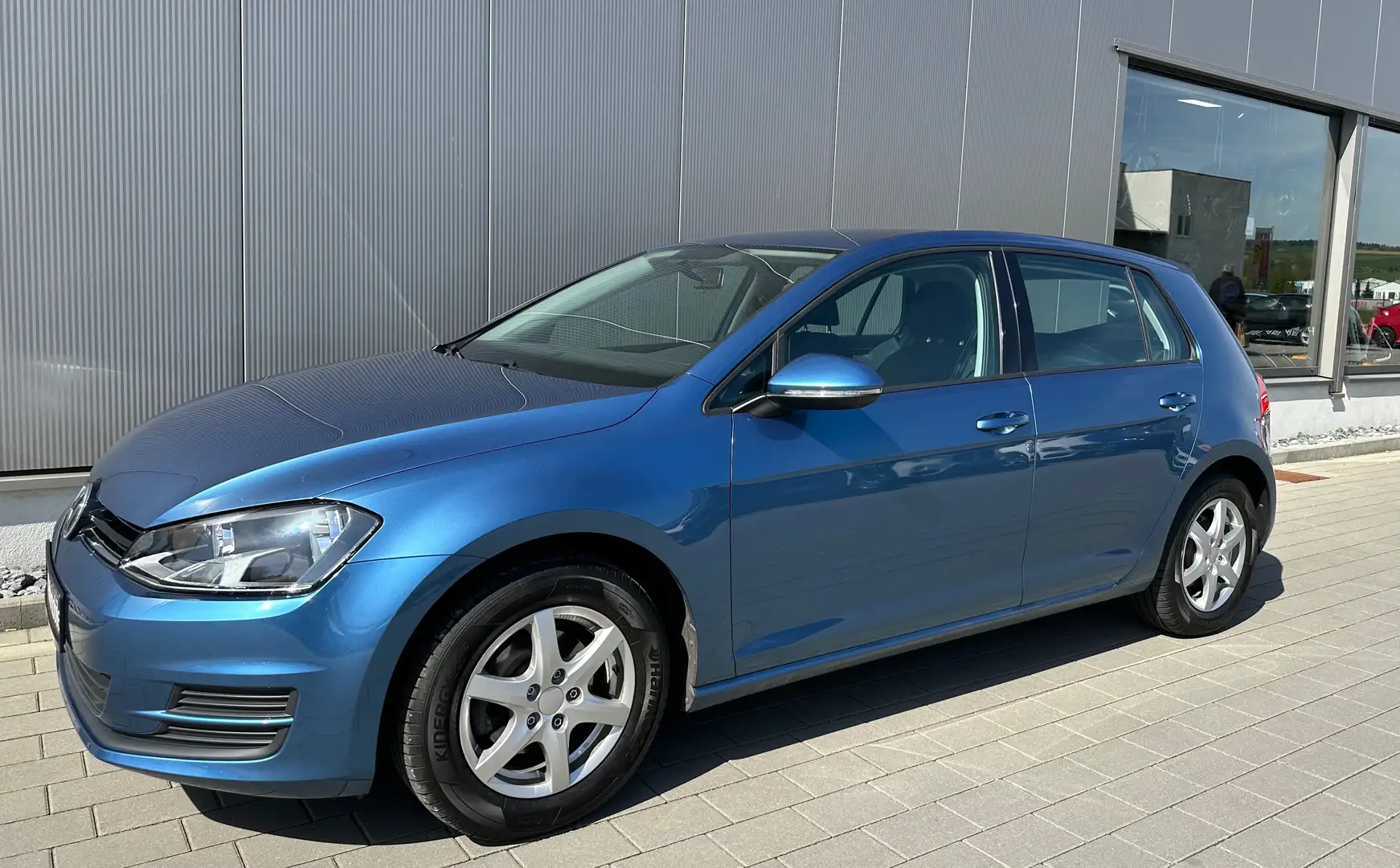 Volkswagen Golf Trendline BMT/ 1Hand/Klima/Scheckheftgepflegt Blauw - 1