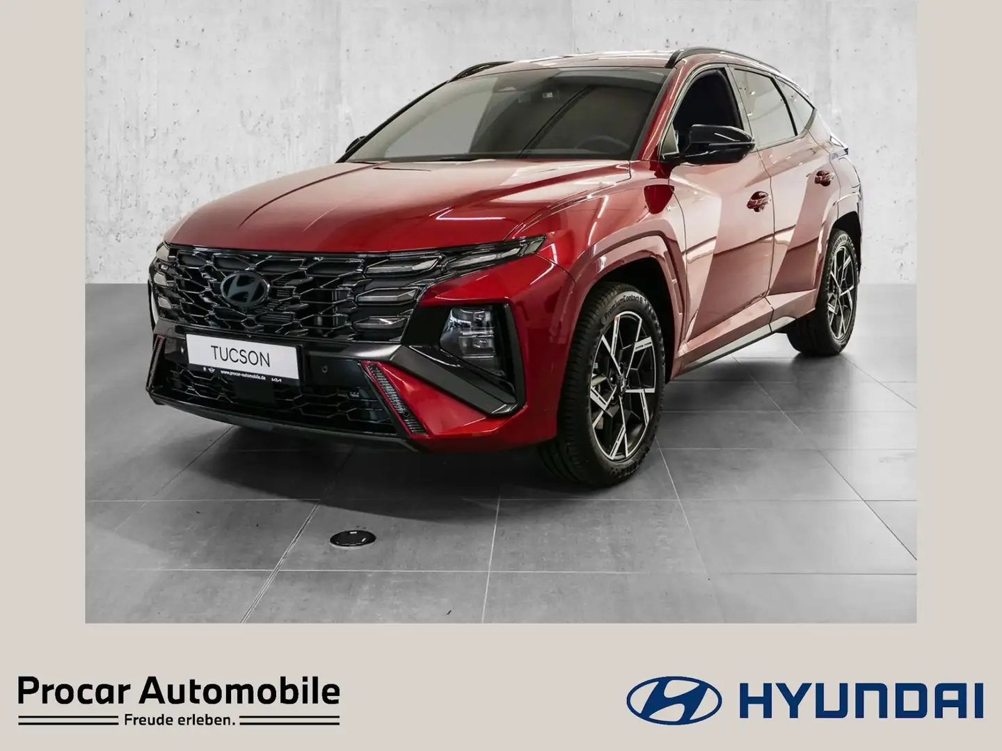 Hyundai TUCSON 1.6 T-GDI / N-Line / Assistenzpaket / Krell Sounds Rot - 1