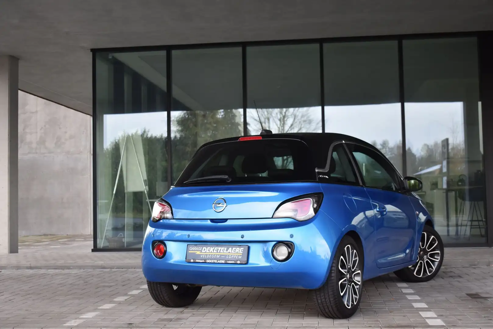 Opel Adam GLAM *PanoDak*CarPlay*Parkeersensoren*CruiseContr Blau - 2
