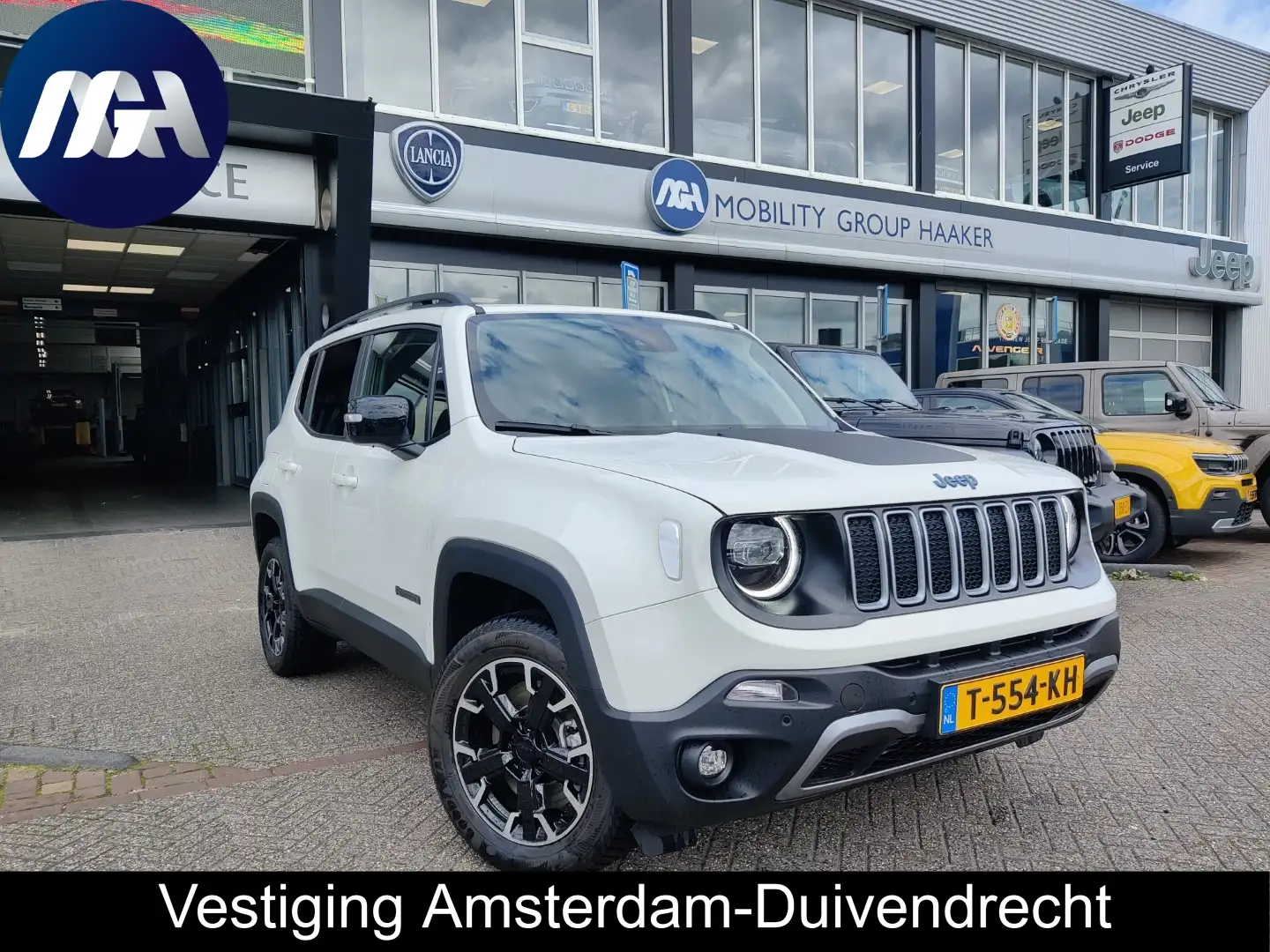 Jeep Renegade 4xe 240pk PHEV Automaat New Upland Wit - 1