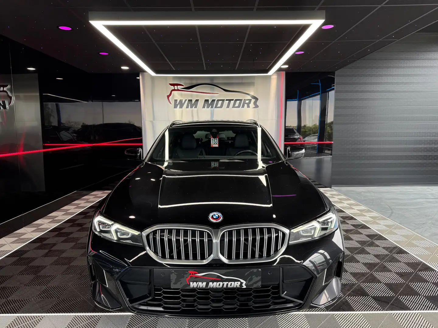BMW 318 Touring 318iA PACK M // Garantie Noir - 2