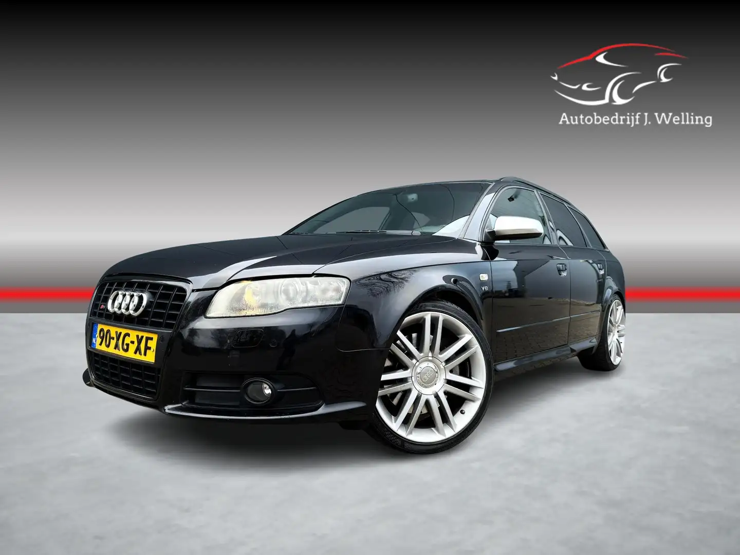 Audi S4 Avant 4.2 V8 S4 quattro schuifdak / vol leder / 2e Zwart - 1