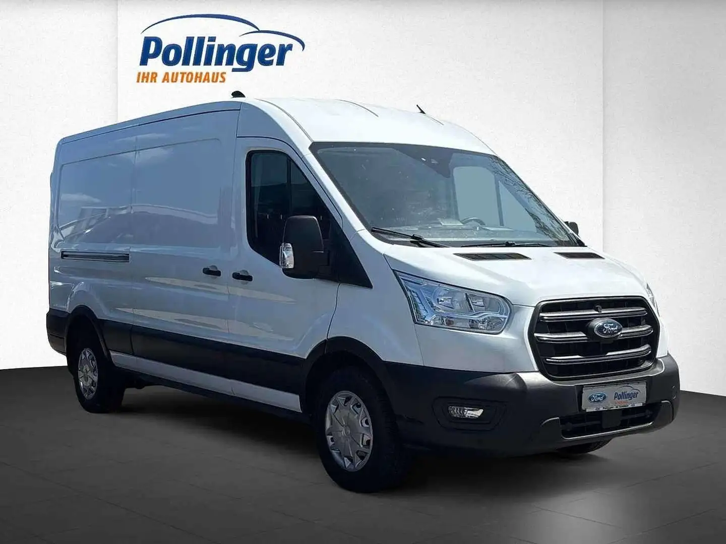 Ford Transit 350L3H2 TREND, KLIMA, AHK Weiß - 2
