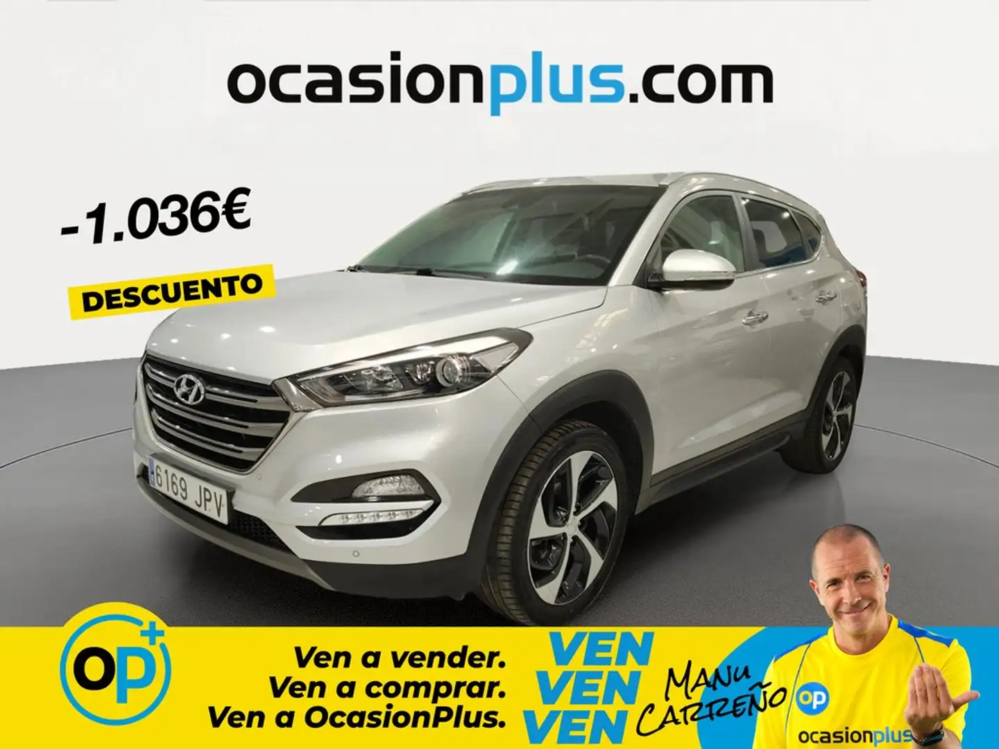 Hyundai TUCSON 2.0CRDI BD Tecno 4x2 Gris - 1