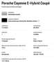 Porsche Cayenne Cayenne E-hybrid Coupe Sport DesignKlappeACCMatrix Silber - thumbnail 2