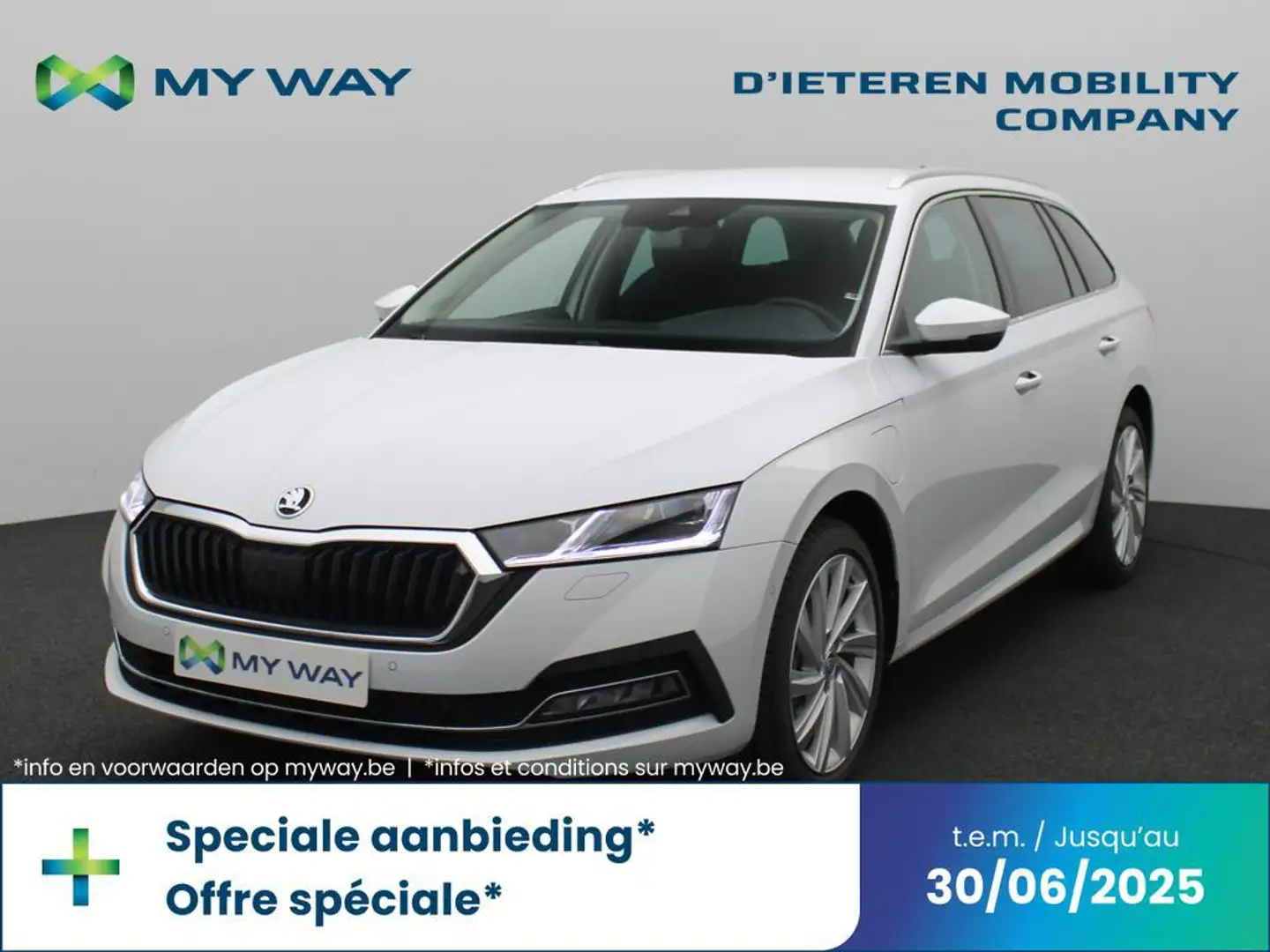 Skoda Octavia STYLE 1.4 TSI PHEV 204 PK DSG-6 / Apple Carplay /  Zilver - 1