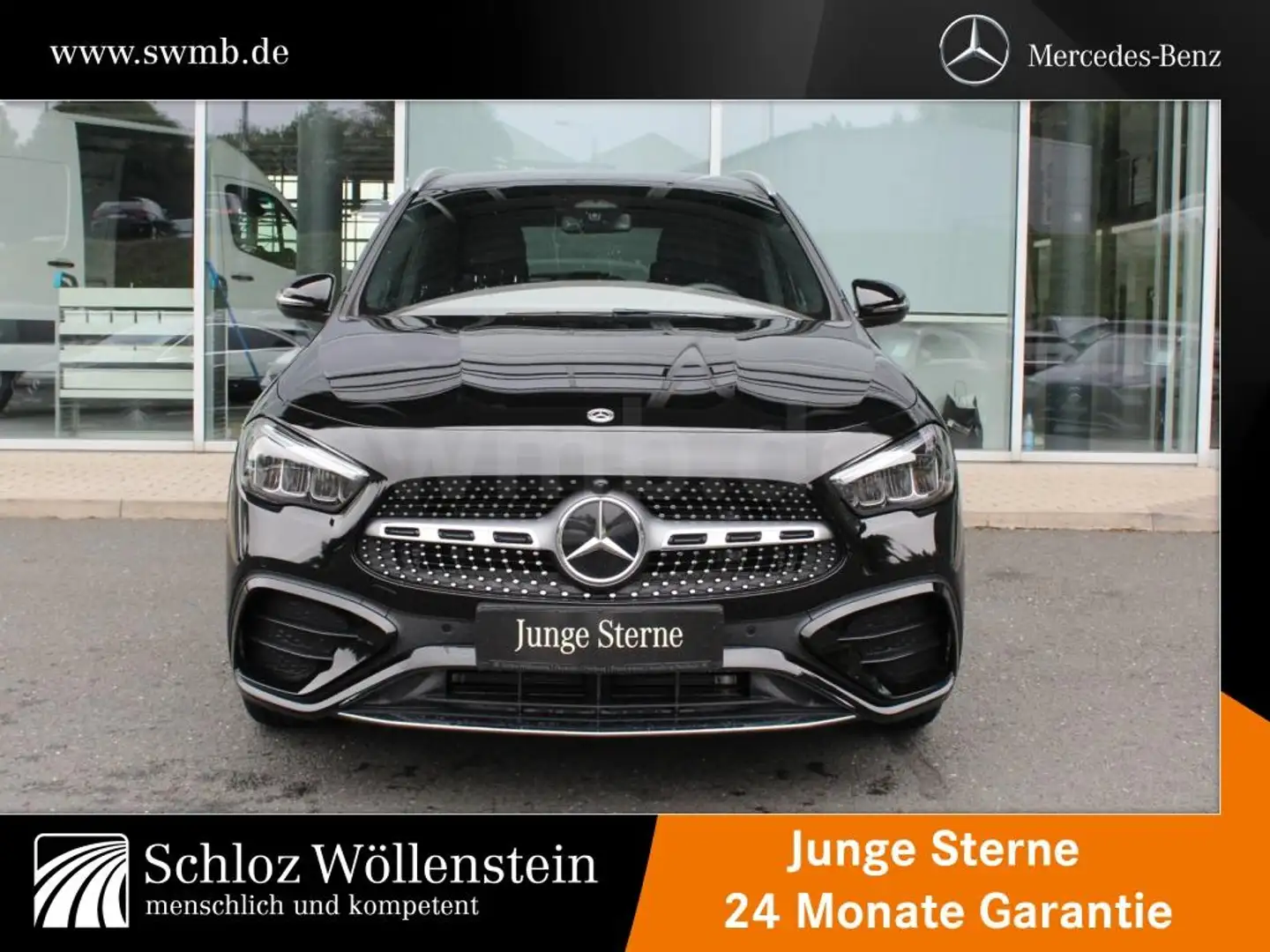 Mercedes-Benz GLA 200 d AMG/LED/AHK/DISTRONIC/KeylessGO/RfCam Schwarz - 2
