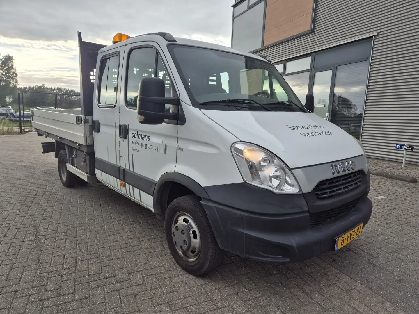 Iveco Daily 40C15 D 3.0 dc 7-pers 375 120.000km 3500kg trekhaa Wit - 2