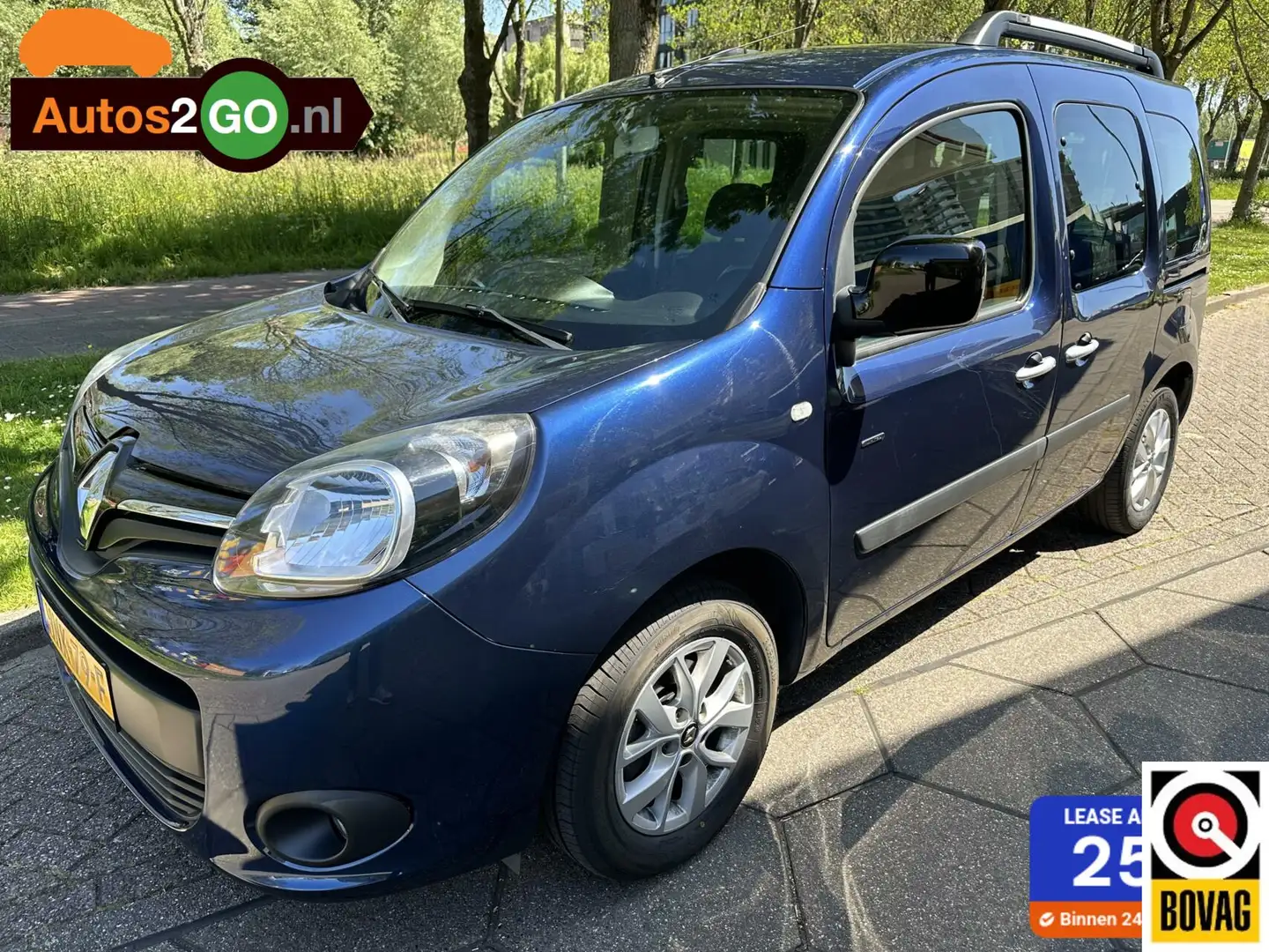 Renault Kangoo Family 1.2 TCe Limited I Airco I dub. schuifdeuren Azul - 1