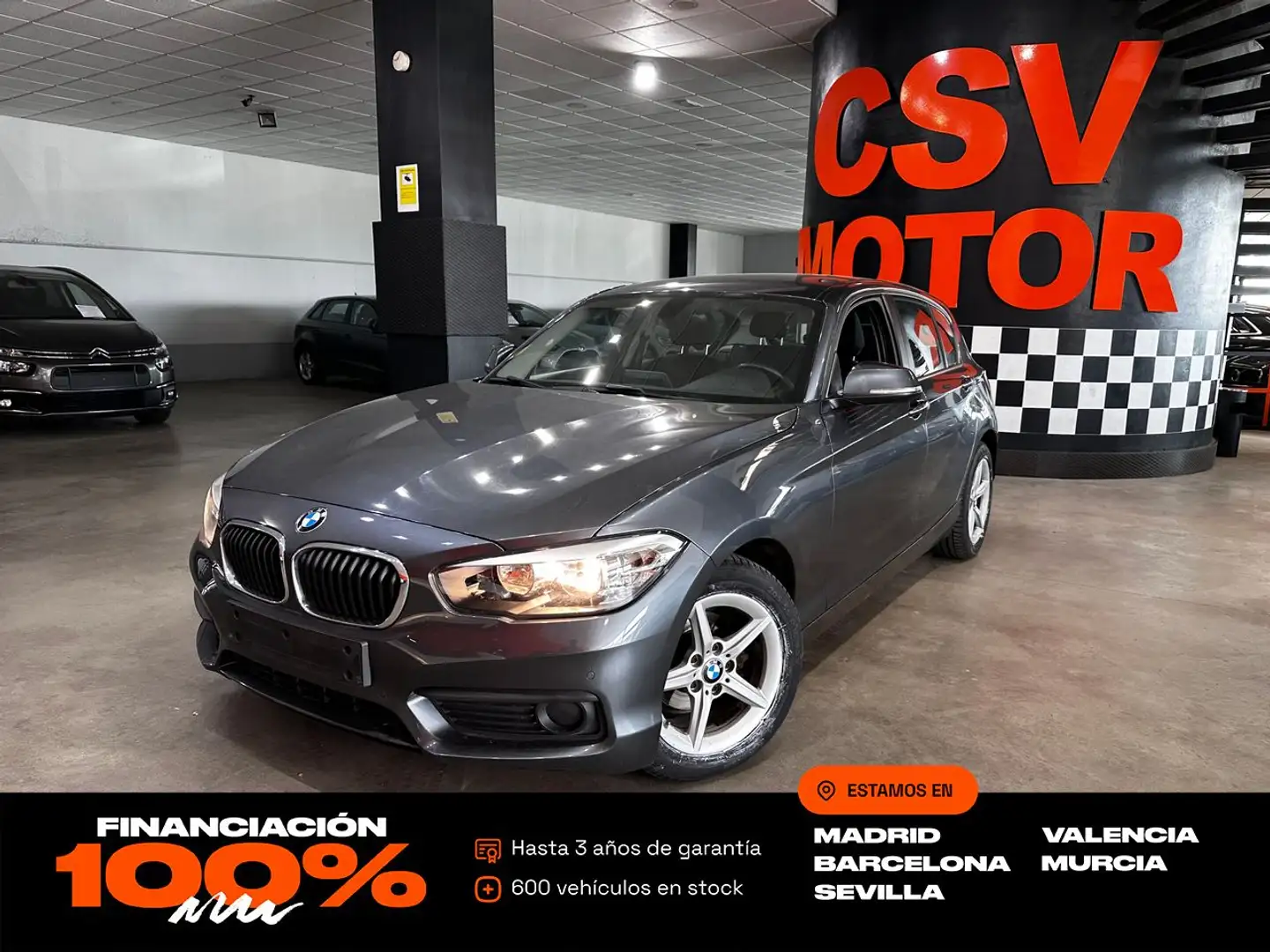 BMW 116 116i Gris - 1