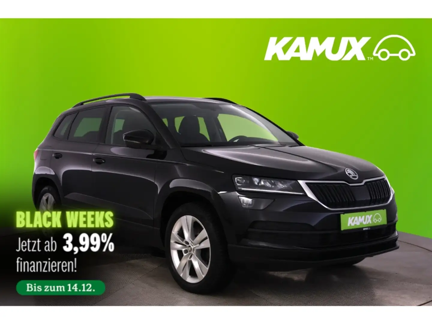 Skoda Karoq 2.0 TDI 4x4 DSG Style+LED+NAVI+AHK+KAMERA Noir - 1