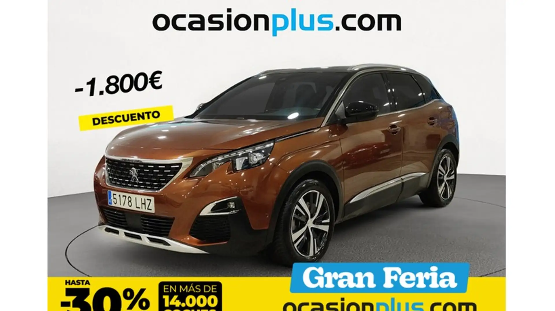 Peugeot 3008 1.6e-HDI Style ETG6 115 Marrón - 1